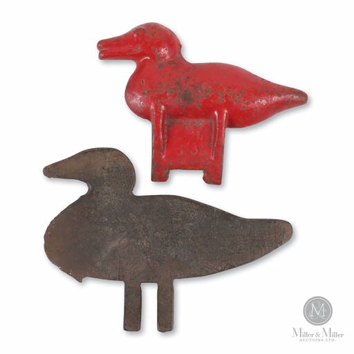 Cast Iron Duck Shooting Targets