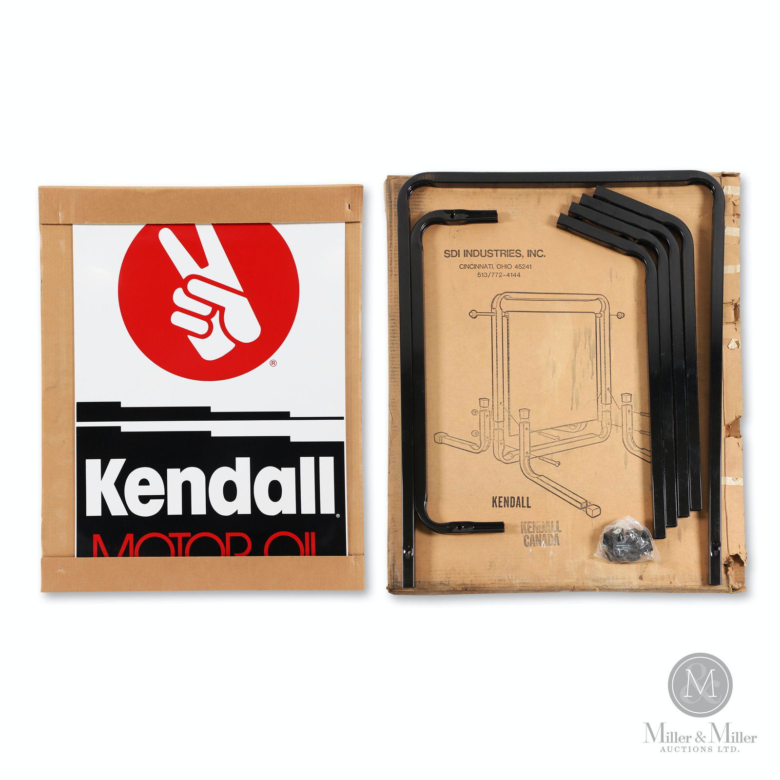 NOS Kendall Motor Oil Rack (1 of 7)