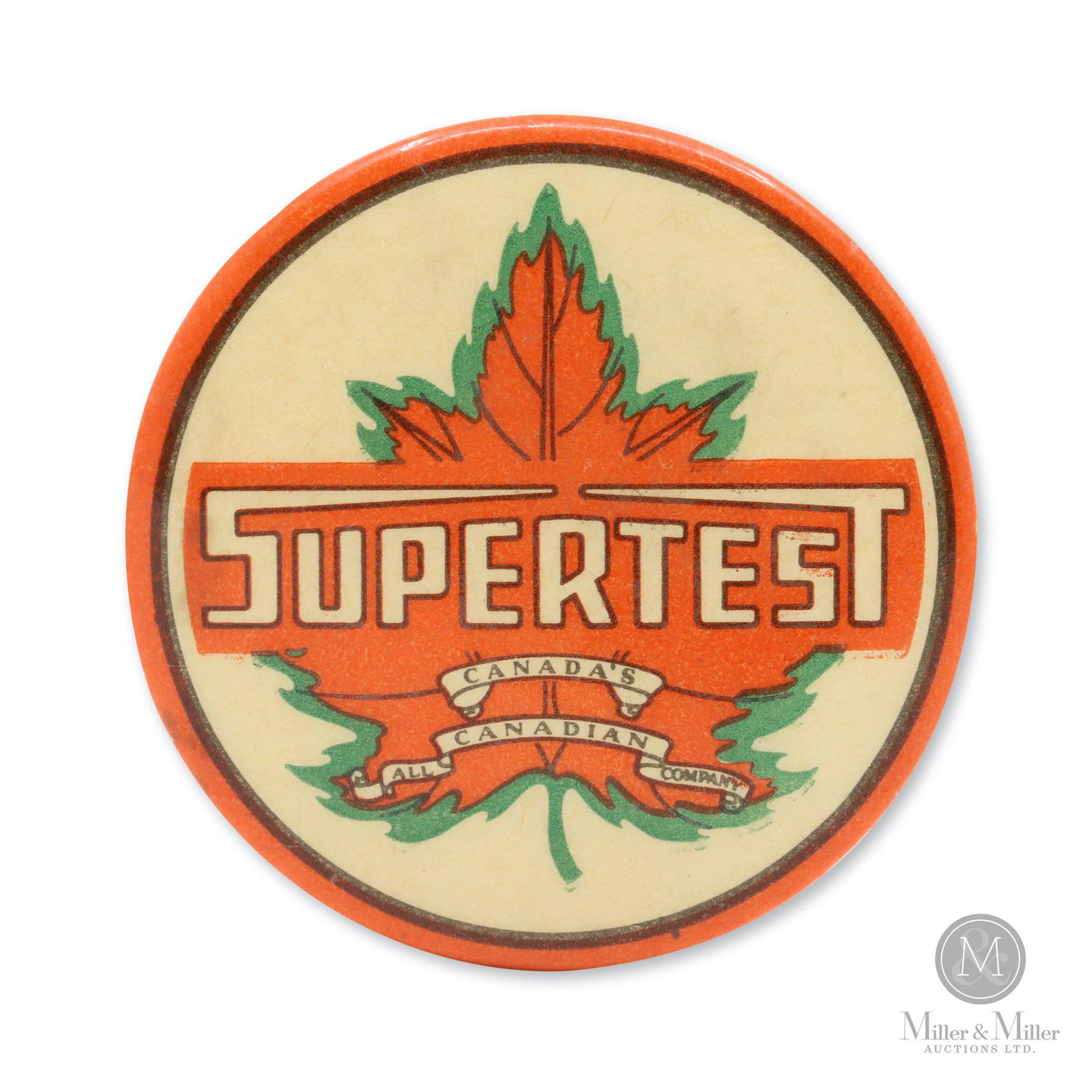 Supertest 2" Celluloid Pinback (1 of 6)