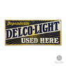 Delco-Light Batteries Tin Litho Sign