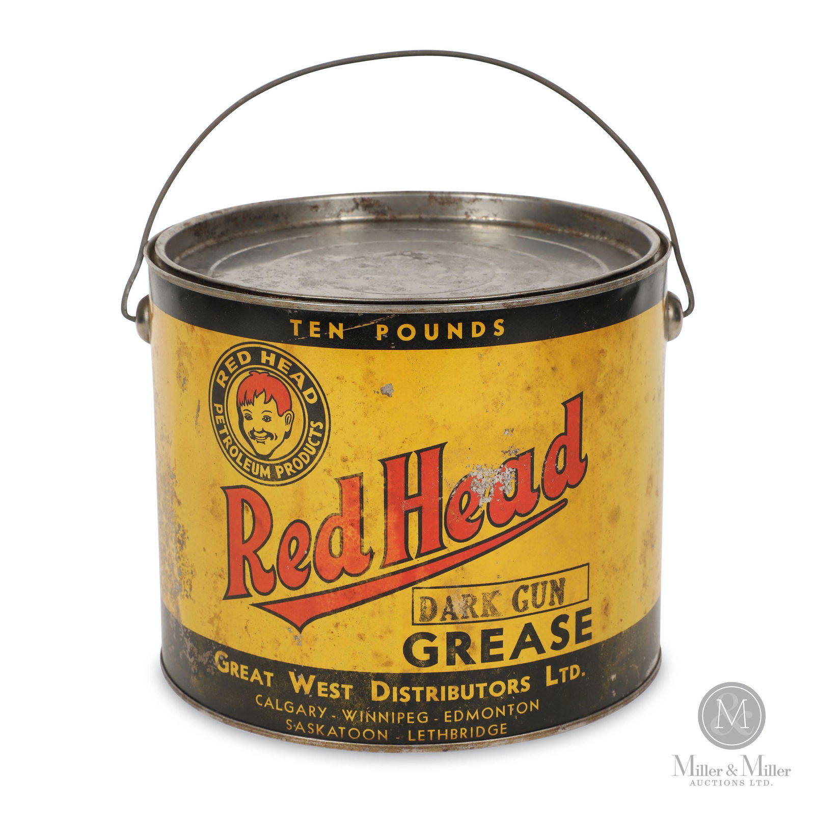 Red Head 10 lb Grease Tin (1 of 8)