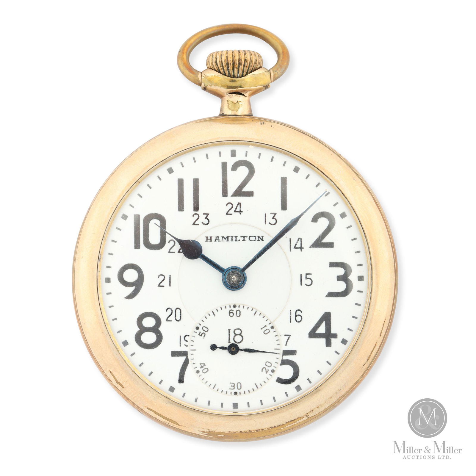 Hamilton, 16S 21J Model "992B" (1 of 7)