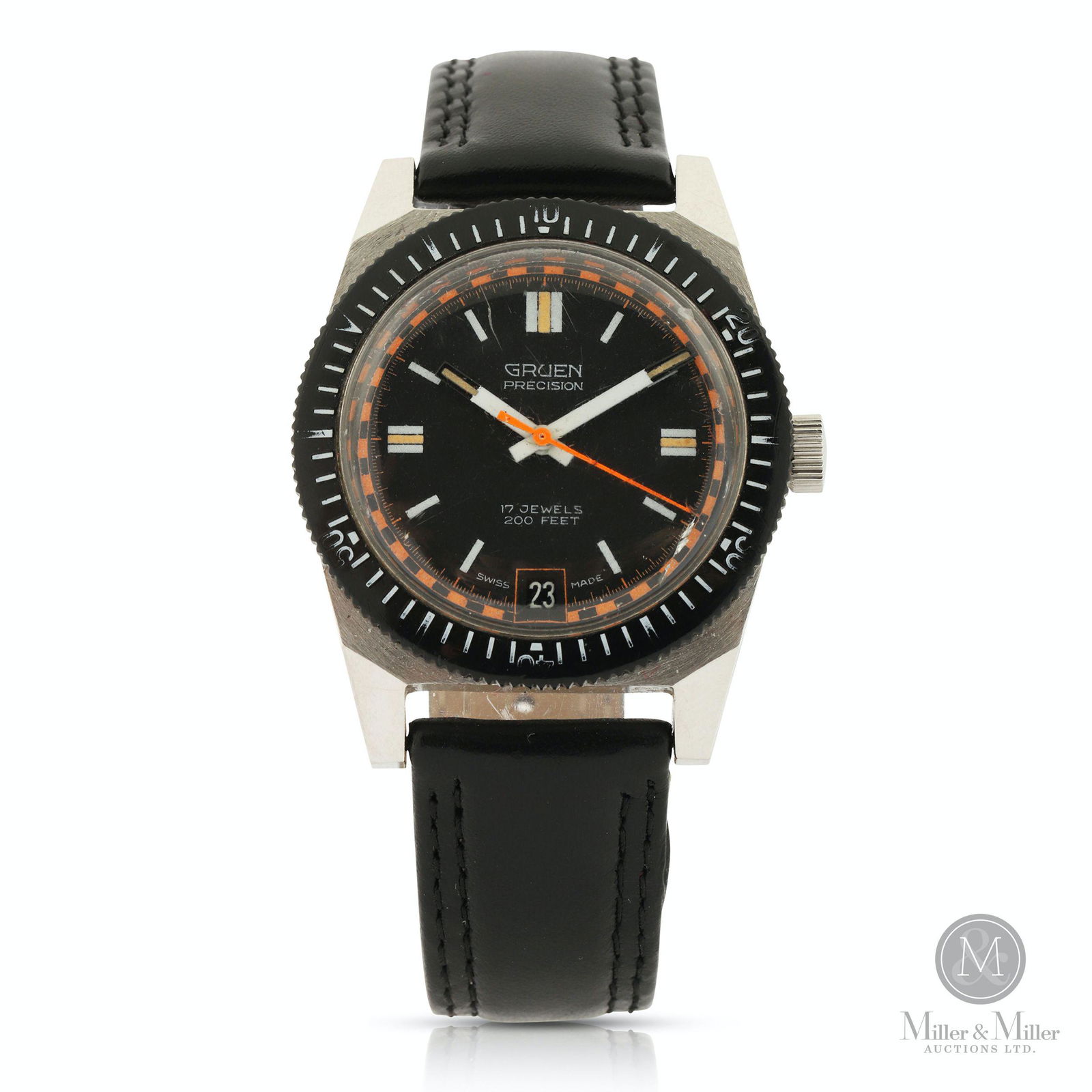 Gruen, Precision "200ft" Diver Watch (1 of 12)