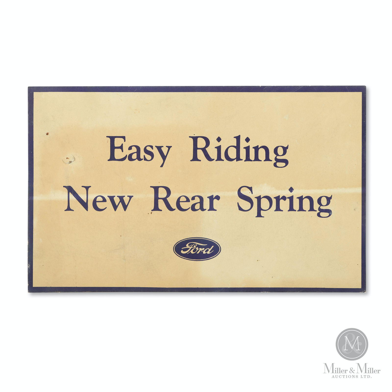1930s Ford "New Rear Spring" Dealer Poster (1 of 6)