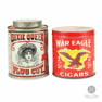 Dixie Queen Plug Cut & War Eagle Cigar Tins