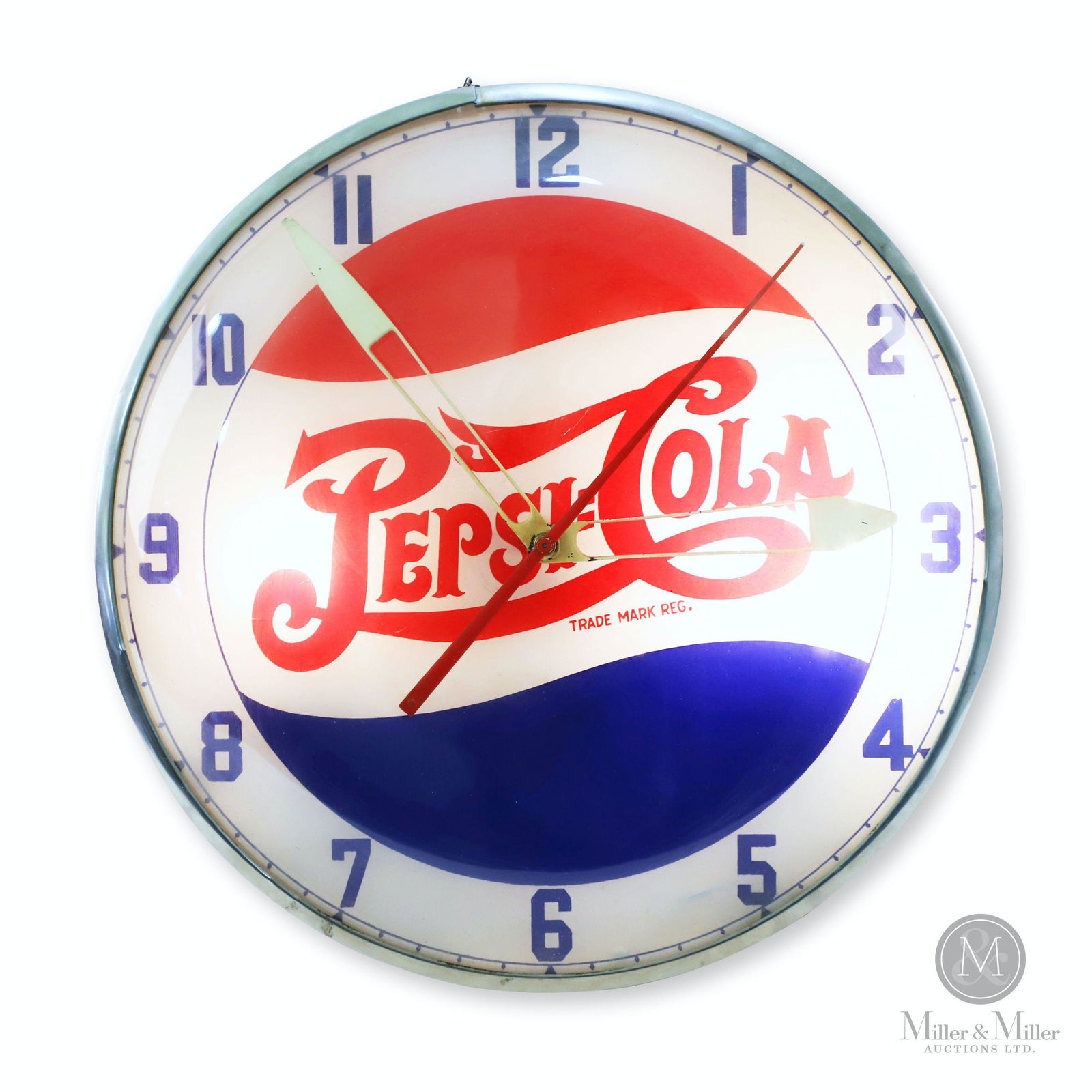 Pepsi-Cola Telechron Backlit Clock (1 of 10)