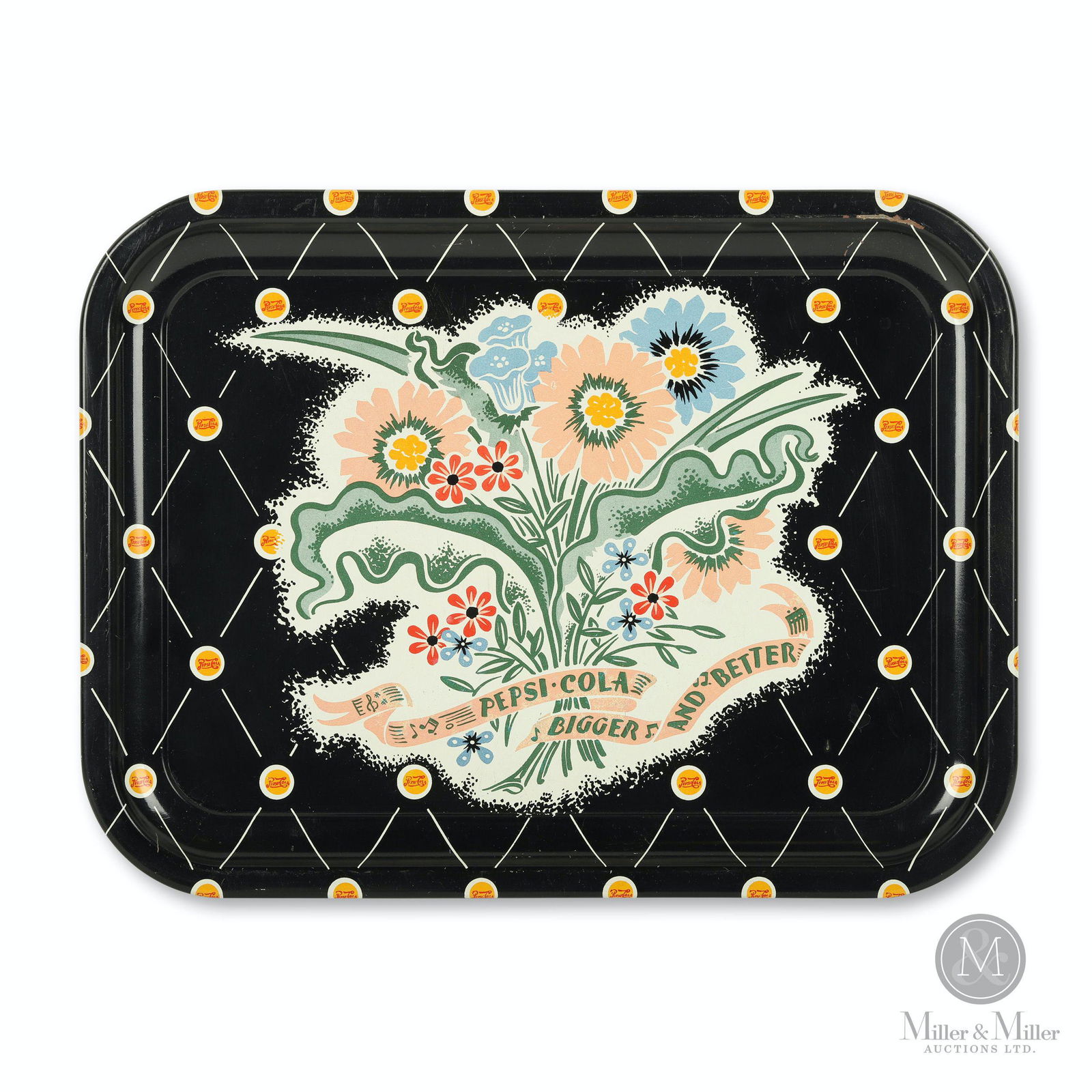 Pepsi-Cola Tin Litho Serving Tray (1 of 6)