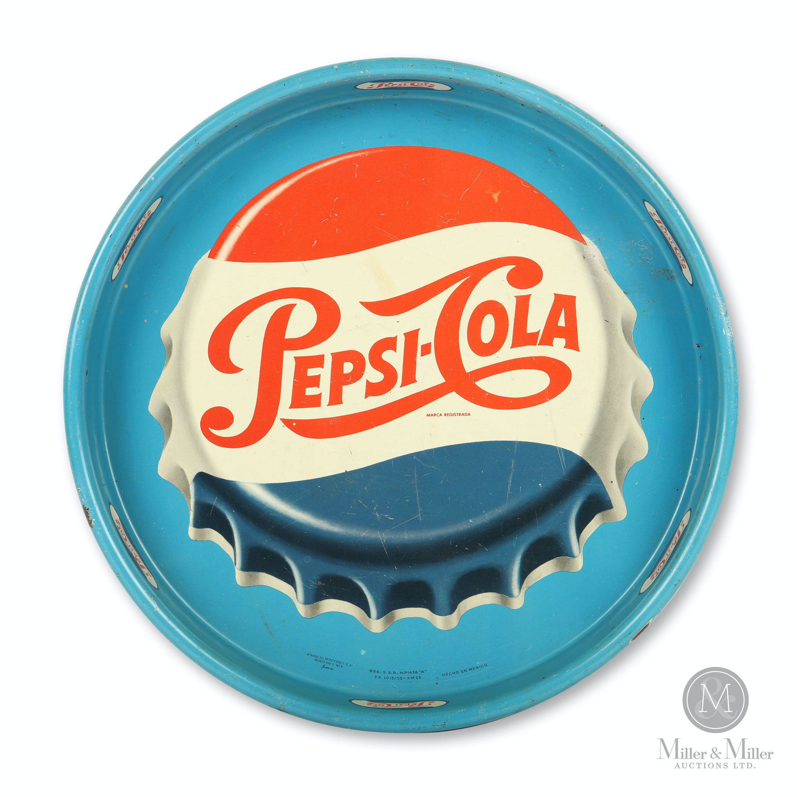 Pepsi-Cola Tin Litho Serving Tray (1 of 9)