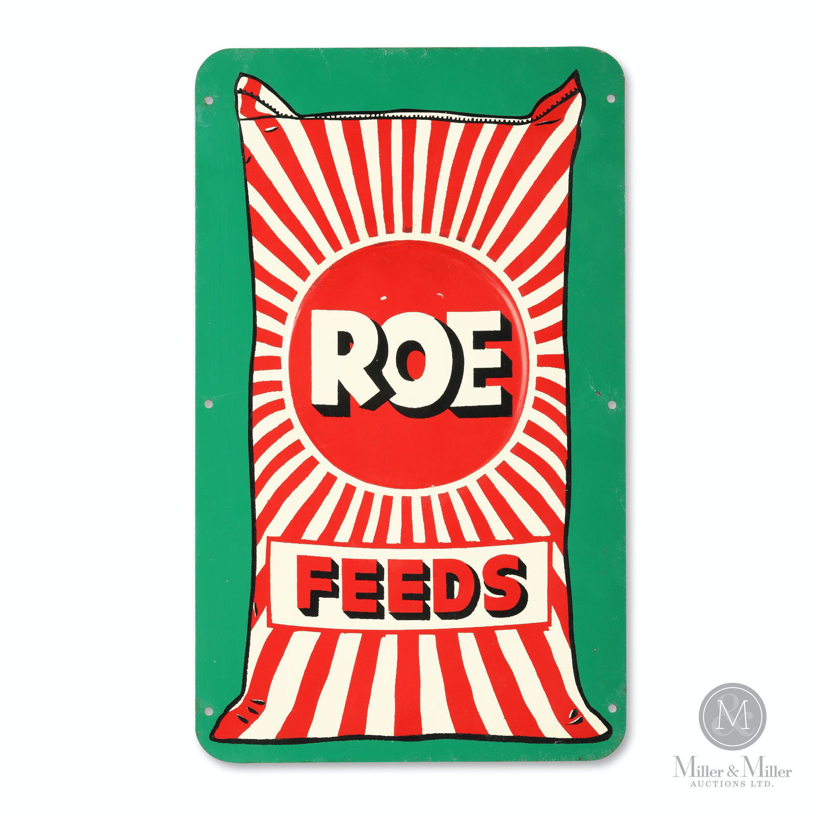 Roe Feeds Tin Litho Sign (1 of 7)