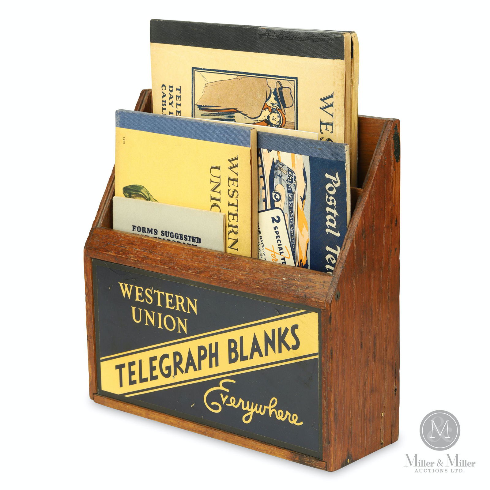 Western Union Telegraph Blanks Counter Display (1 of 8)