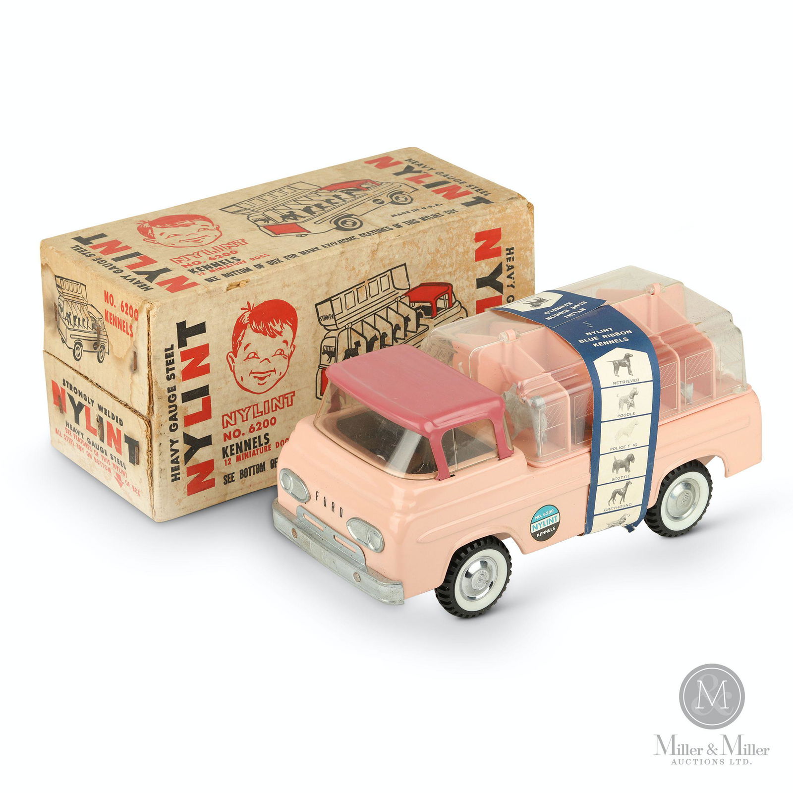 Nylint, 6200 Kennels Boxed Pressed Steel Ford Truck (1 of 11)