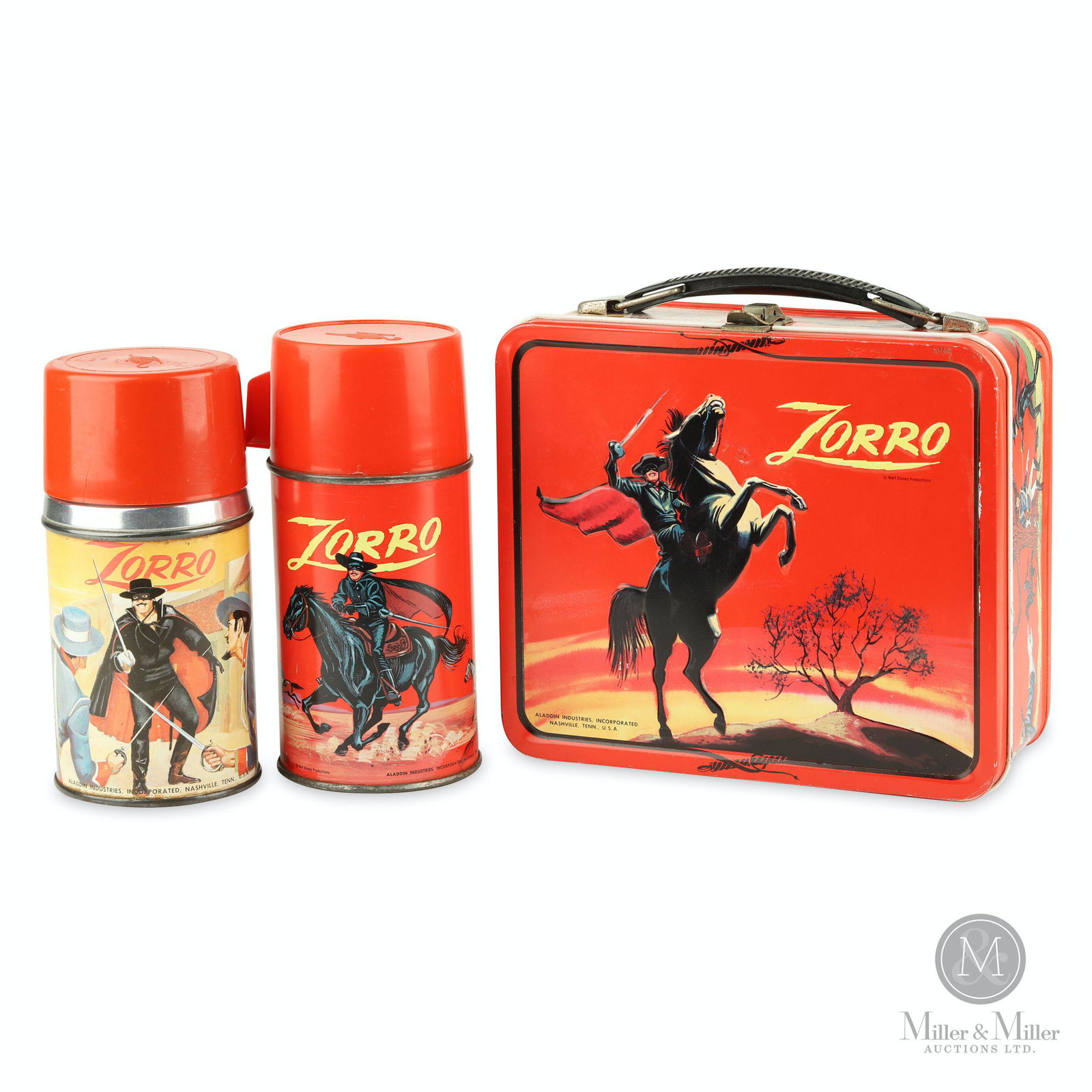 Zorro Tin Litho Lunchbox & Thermoses (1 of 17)