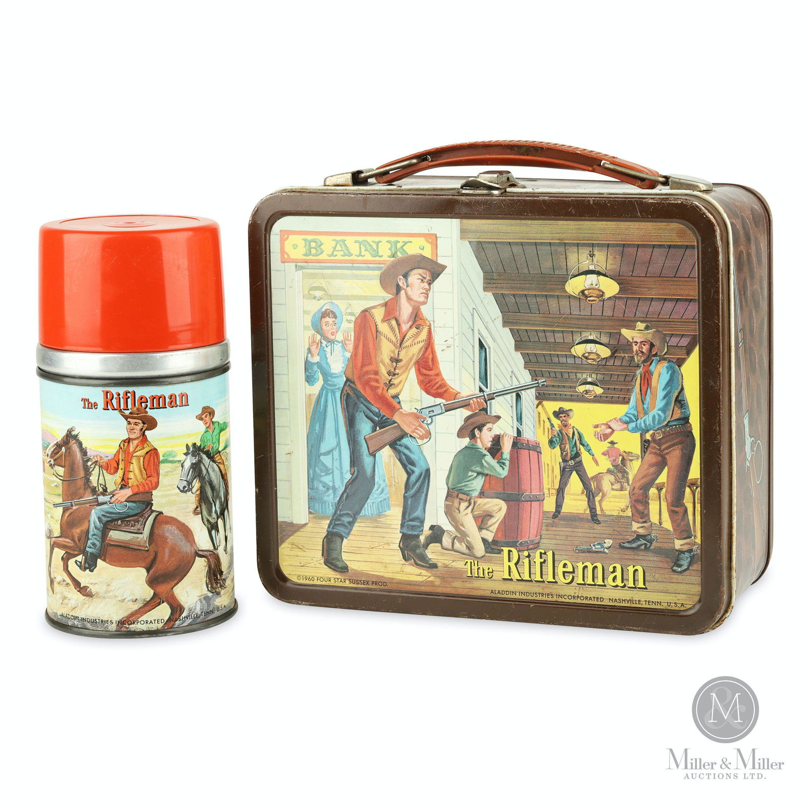 The Rifleman Tin Litho Lunch Box & Thermos (1 of 16)