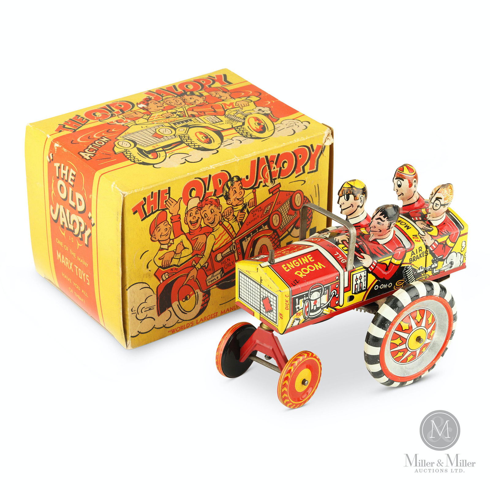 Marx, Old Jalopy Crazy Car Windup Toy (1 of 13)