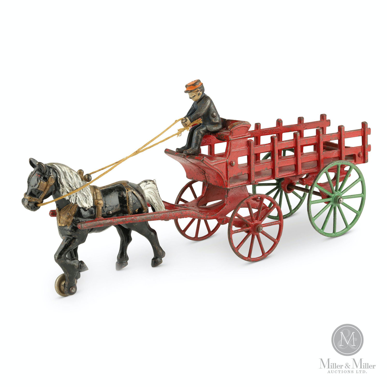 Kenton, Cast Iron Horse Drawn Wagon (1 of 11)