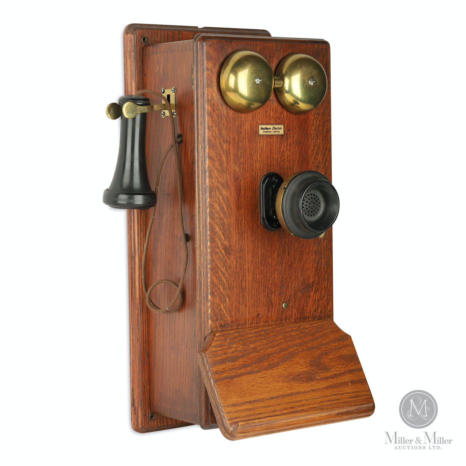 Northern Electric Oak Wall Telephone (1 of 10)