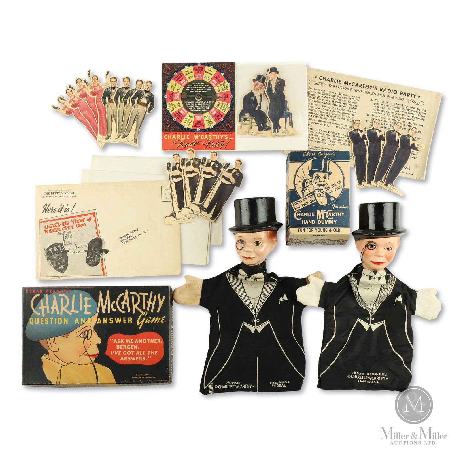 Charlie McCarthy Hand Dummys & Games (1 of 13)