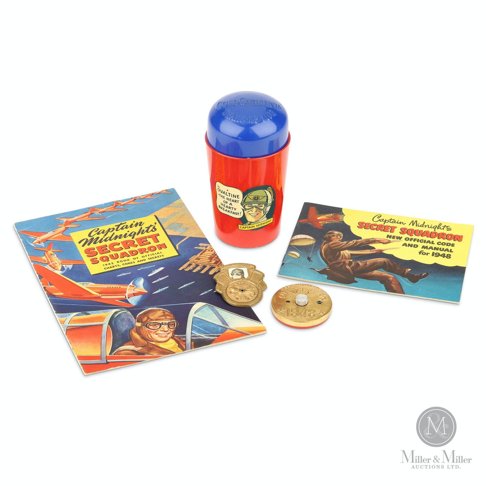 Captain Midnight's Secret Squadron Radio Premiums (1 of 13)