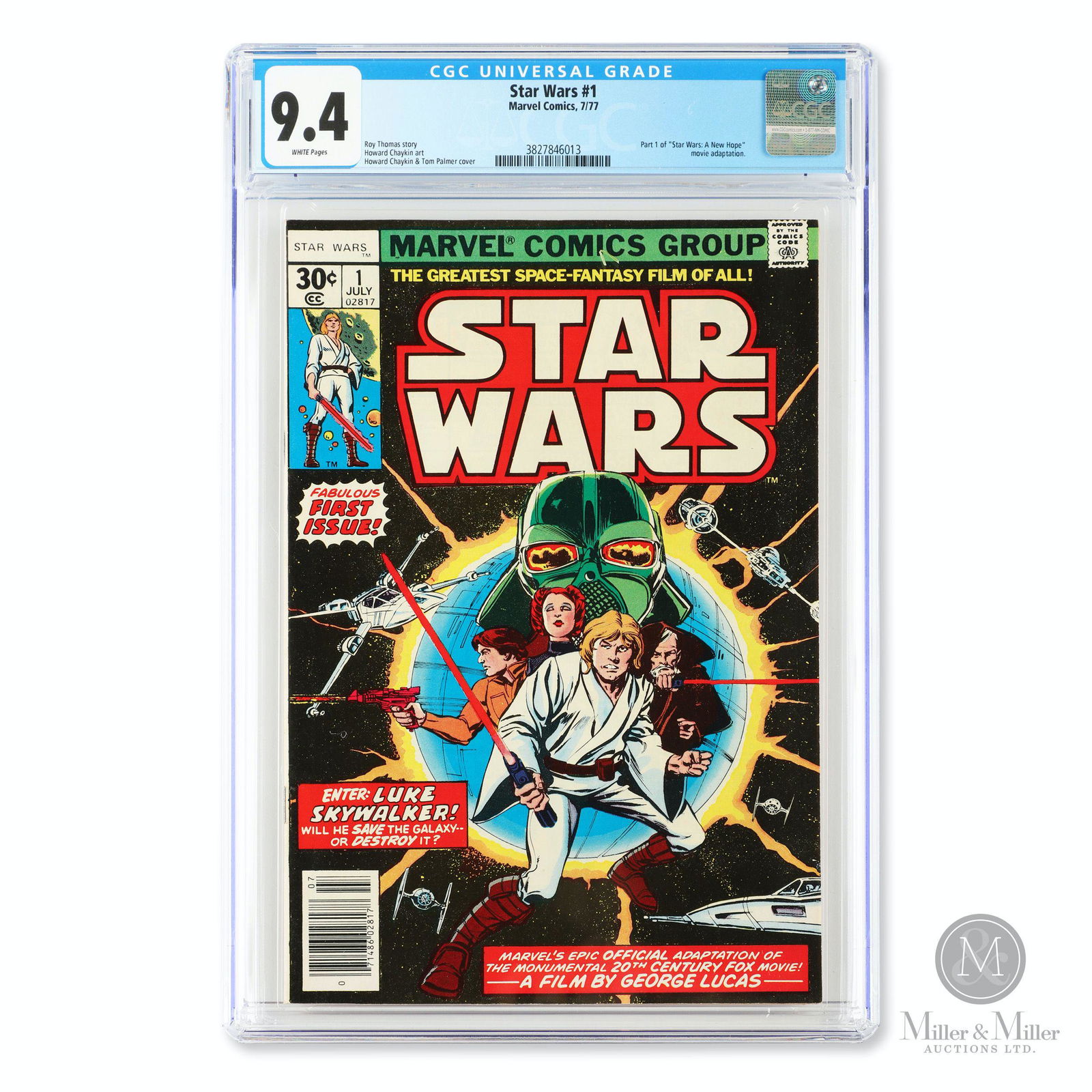 Marvel, 1968 Star Wars #1 CGC 9.4 (1 of 3)