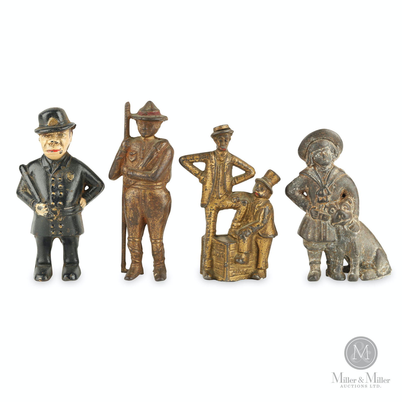 Figural Cast Iron Still Banks (1 of 11)