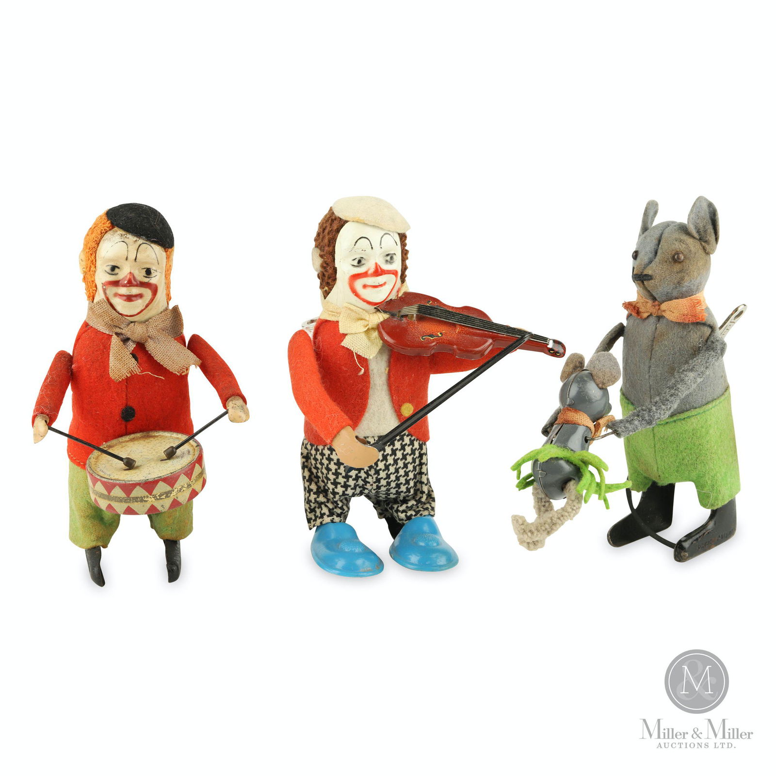 Schuco, Wind-up Clowns & Mouse (1 of 16)