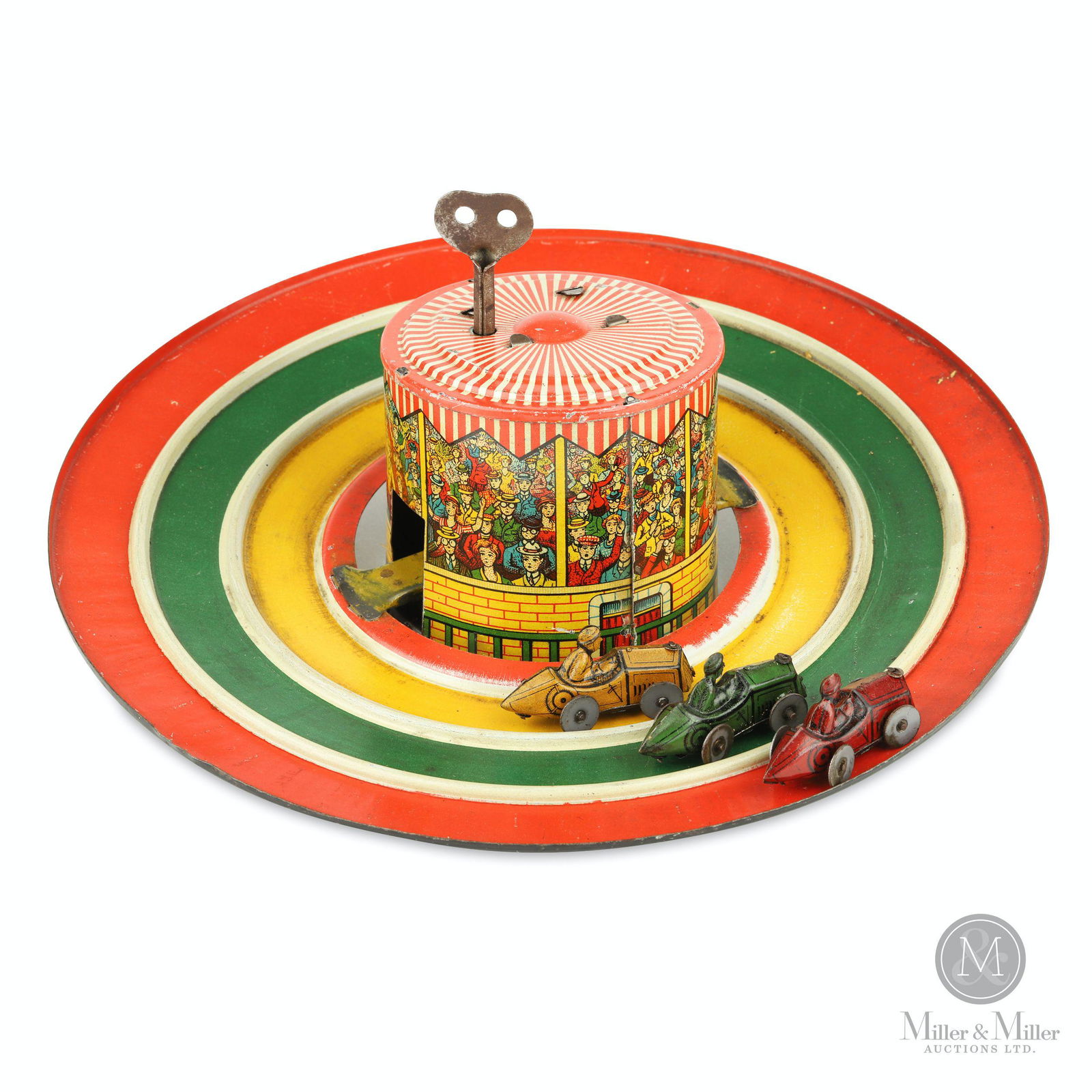 Distler, Wind-up Stadium Race Set (1 of 9)