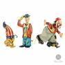 Tin Litho Wind-up Clowns