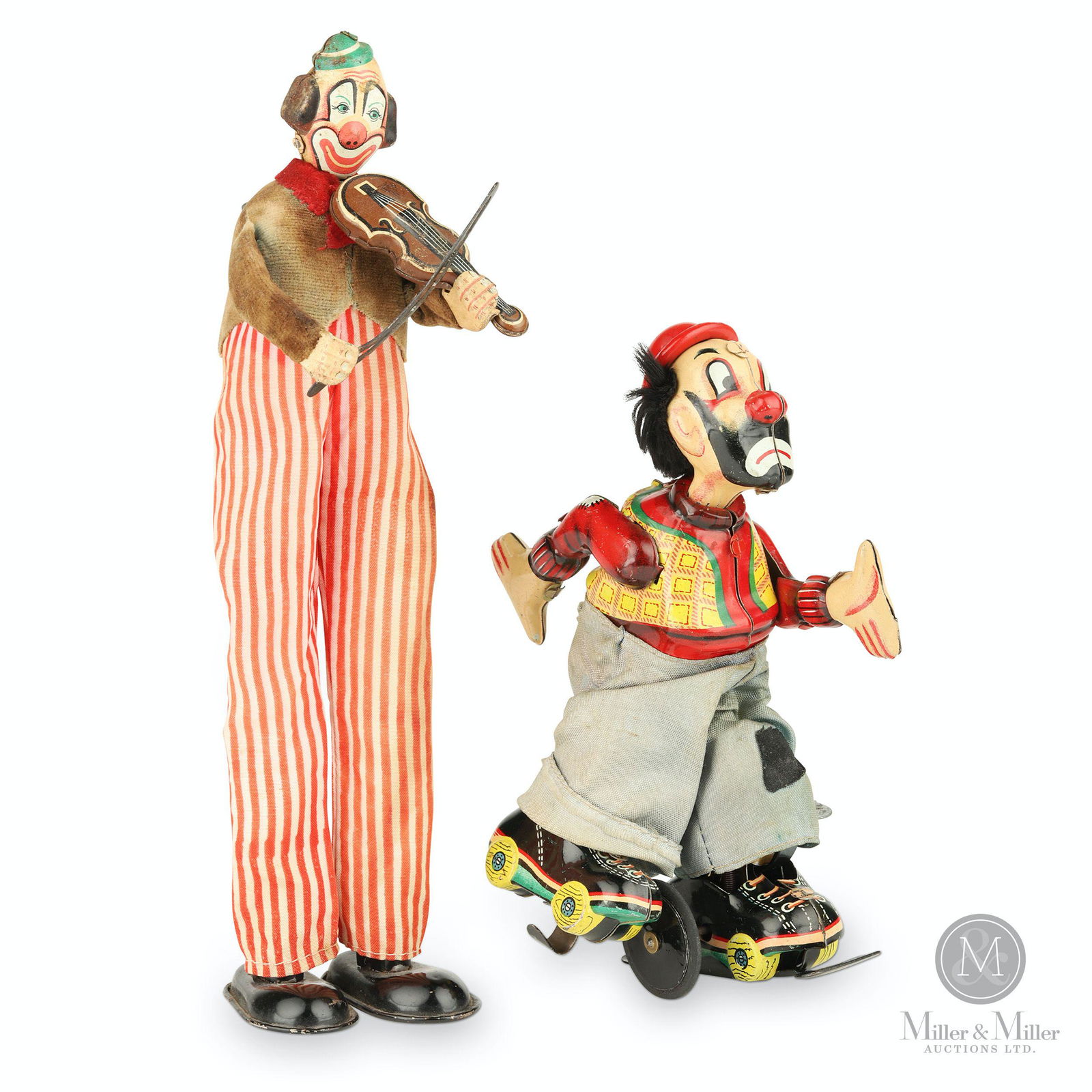 Skating Hobo & Happy the Violinist Clown (1 of 8)