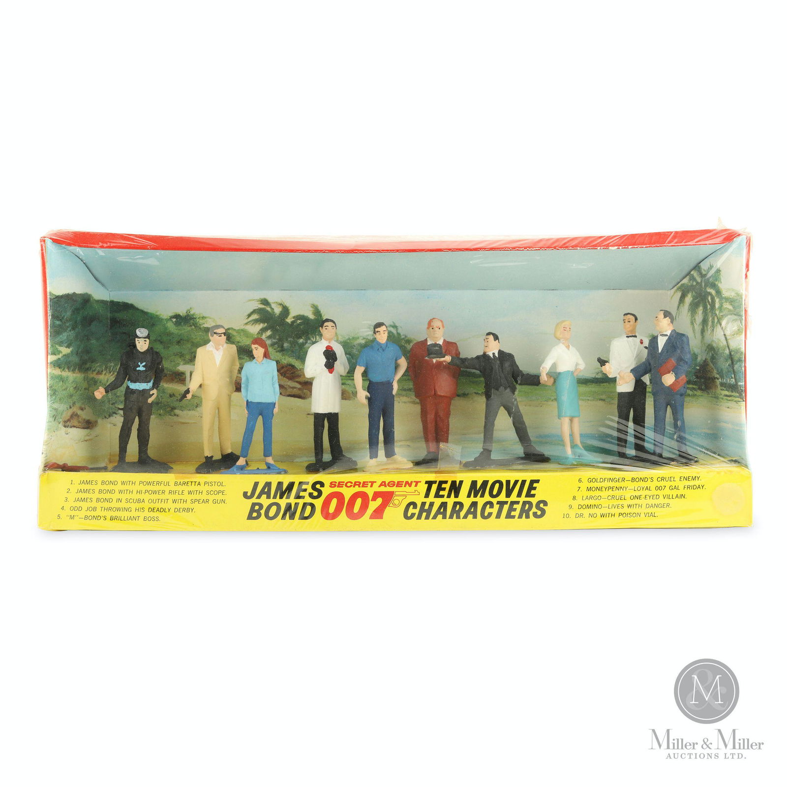 Gilbert, James Bond Ten Movie Characters (1 of 10)