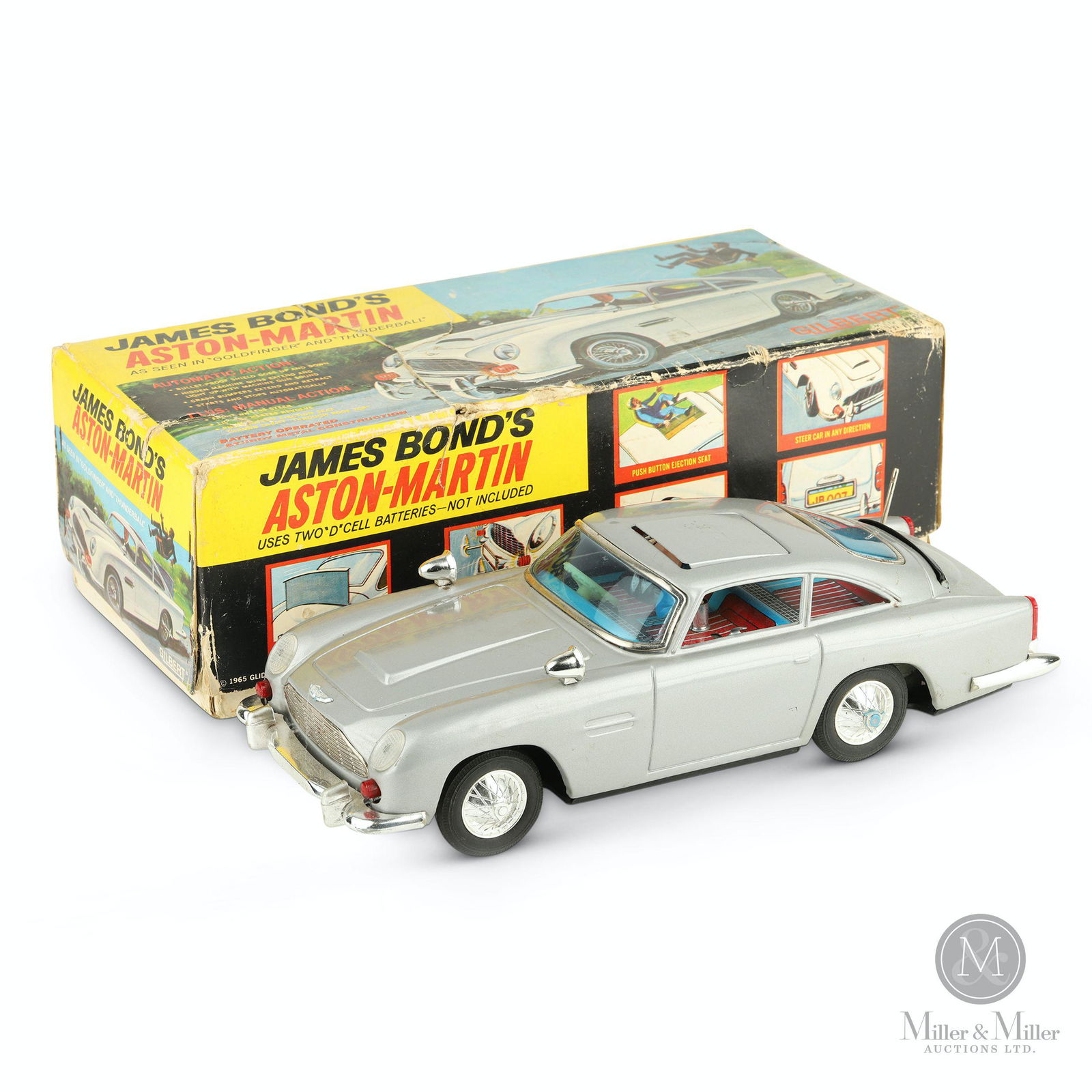 Gilbert, James Bond Aston-Martin Toy (1 of 18)