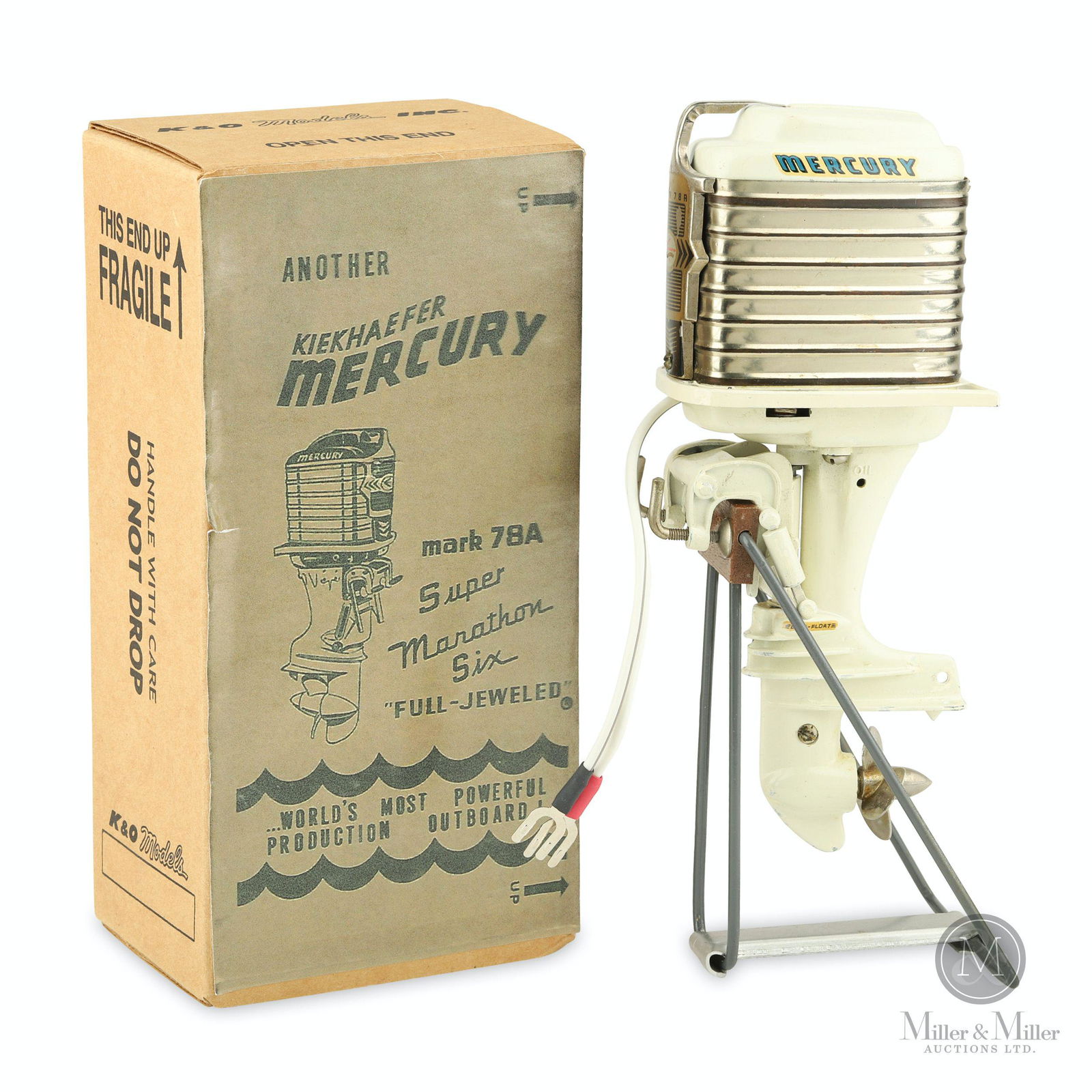 K & O, Mercury Mark 78A Super Marathon Six Toy Outboard (1 of 8)