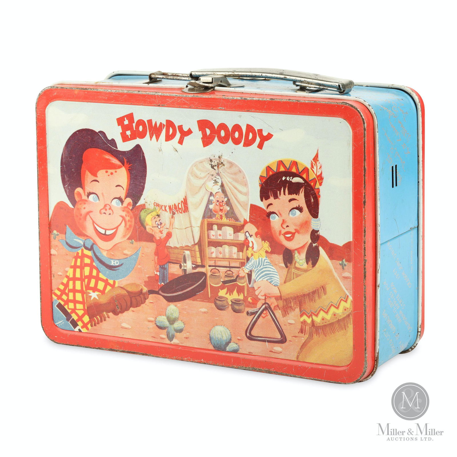 Howdy Doody Tin Litho Lunch box (1 of 9)