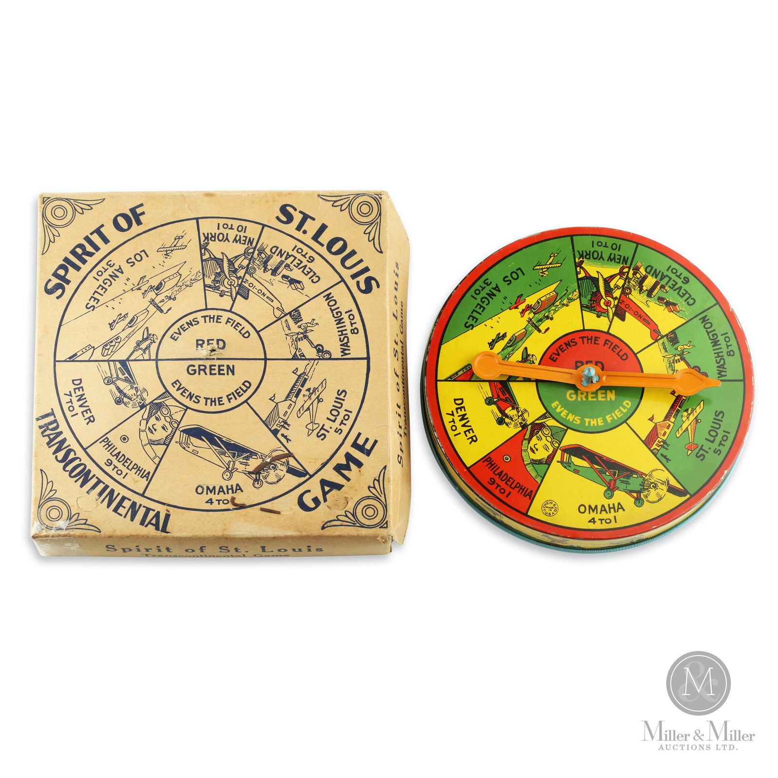 J. Chein, Spirit of St. Louis Transcontinental Game (1 of 12)