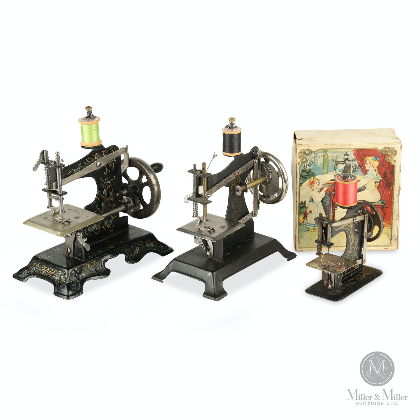 German & French Toy Sewing Machines (1 of 17)