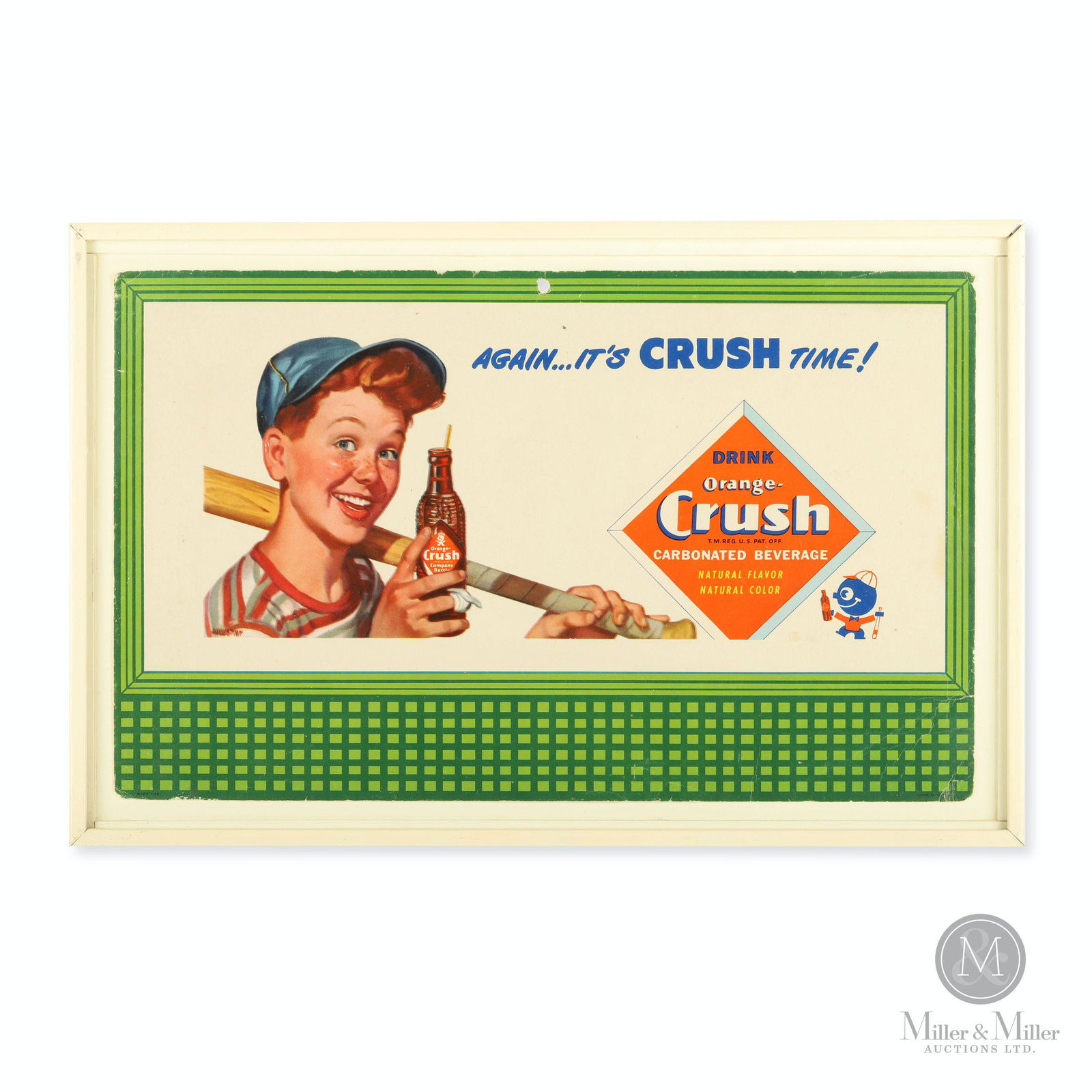 Orange Crush Baseball Kid Poster (1 of 6)