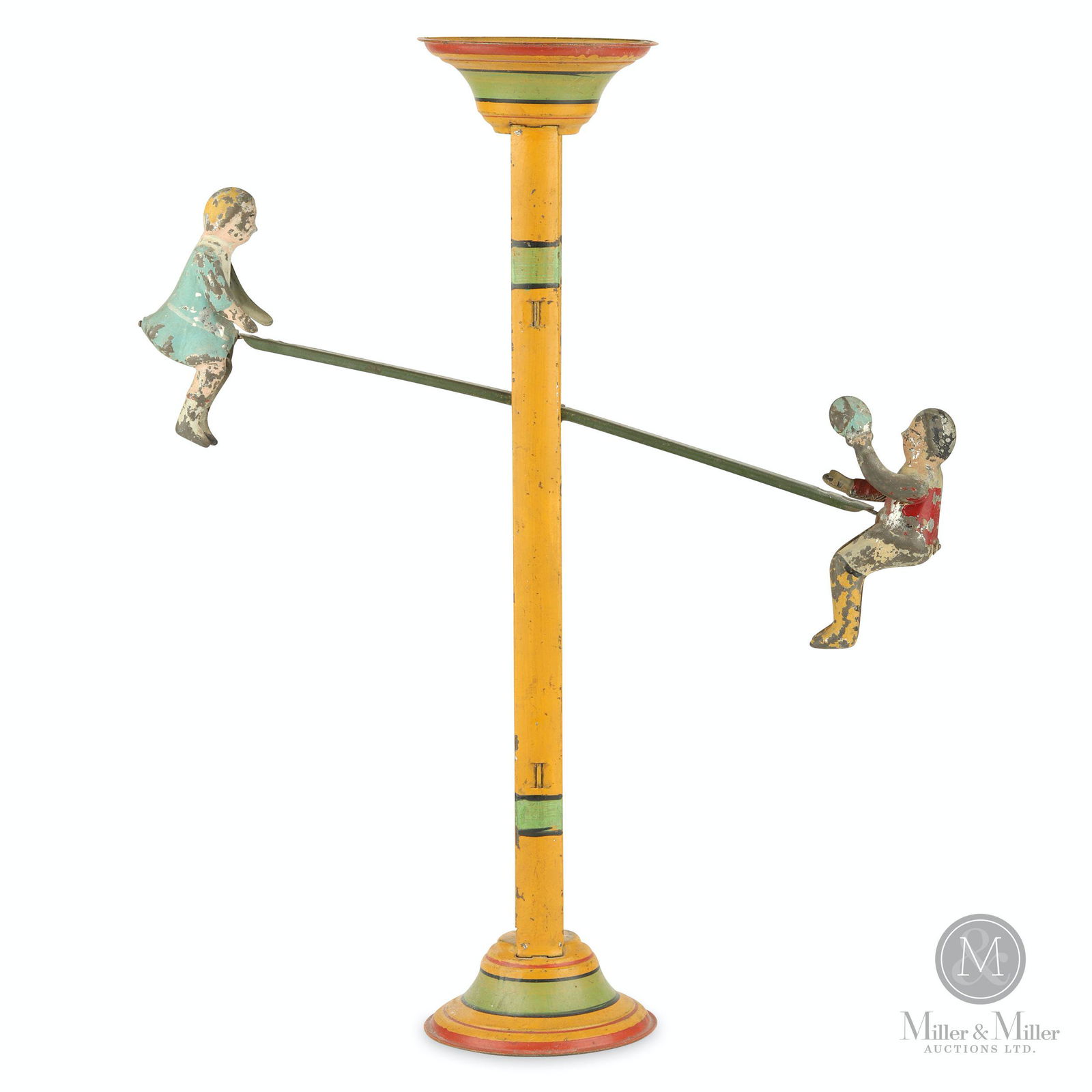 Gibbs, Tin Litho Teeter Totter Toy (1 of 7)