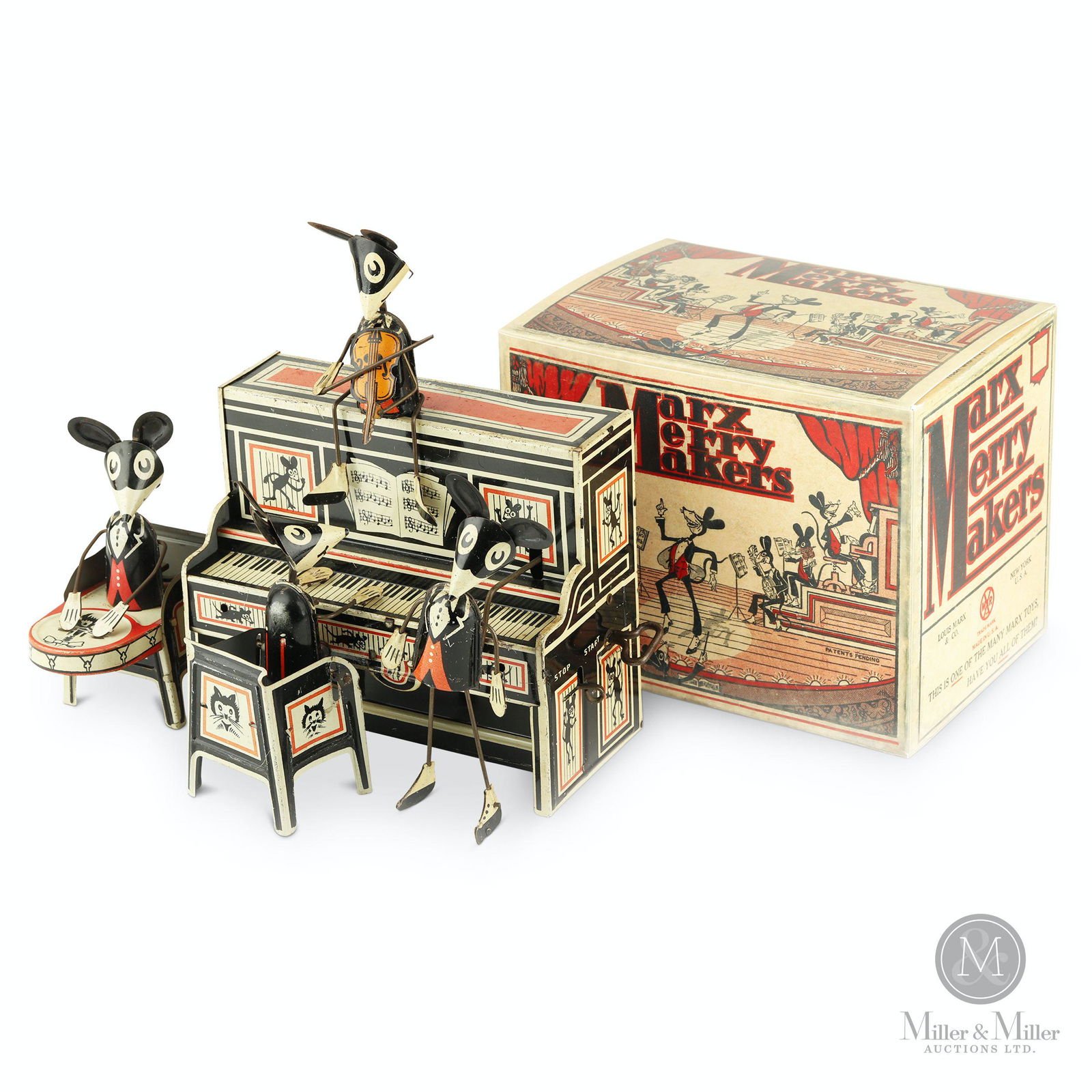 Marx, Merrymakers Mouse Band Toy (1 of 11)
