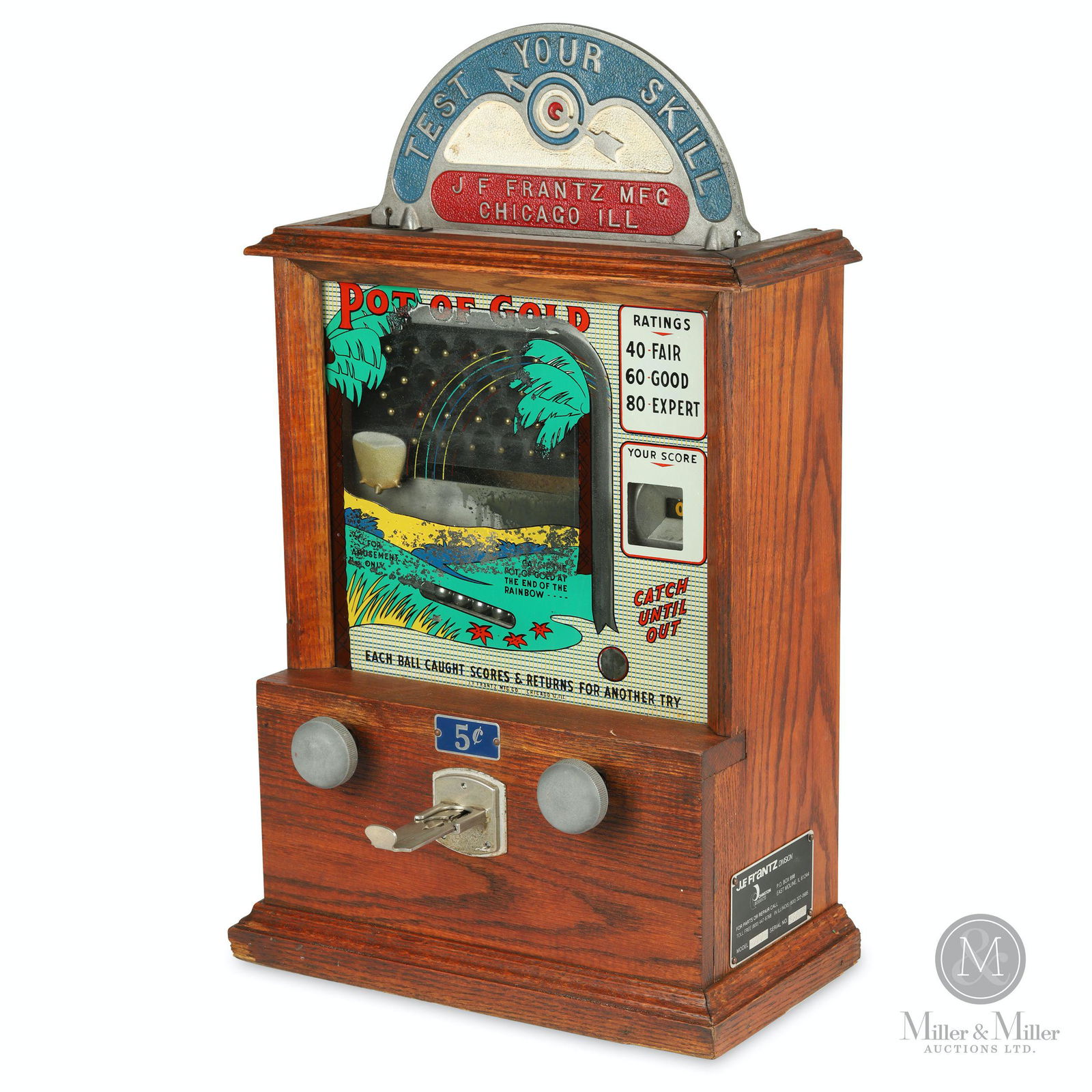 J.F. Frantz Mfg Co. Pot of Gold Skill Game (1 of 11)