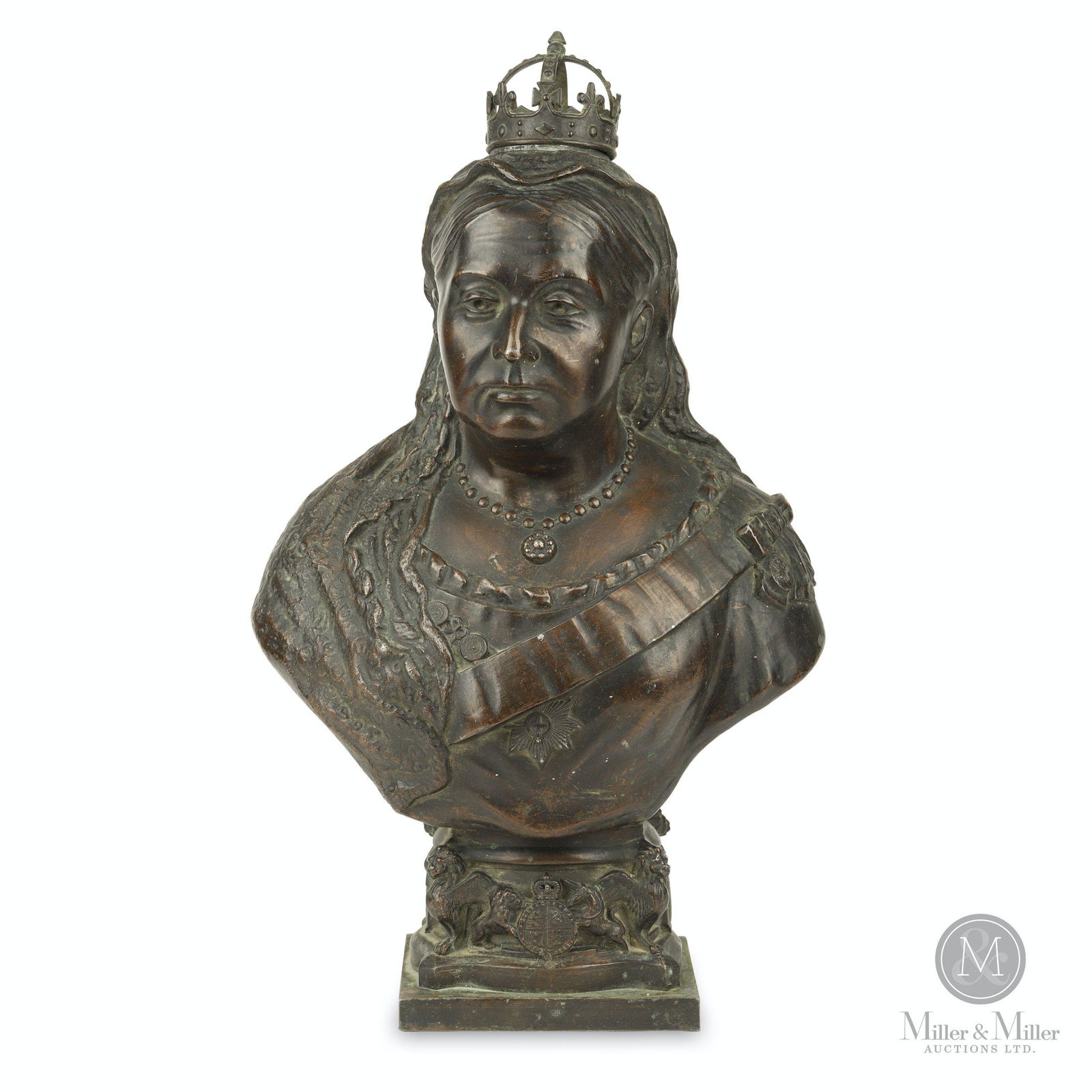 McCarthy, Hamilton (Canadian, 1846-1939) Bust of Queen (1 of 10)