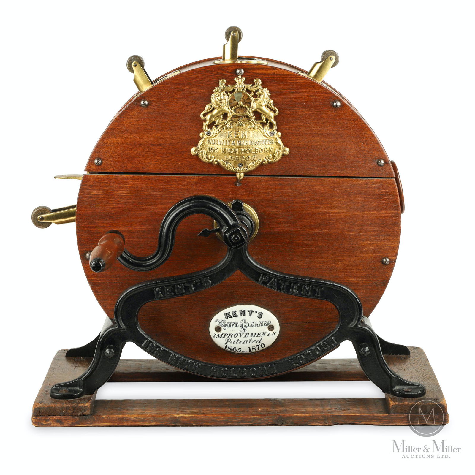 English Kent's Patent Counter Top Knife Cleaner (1 of 9)