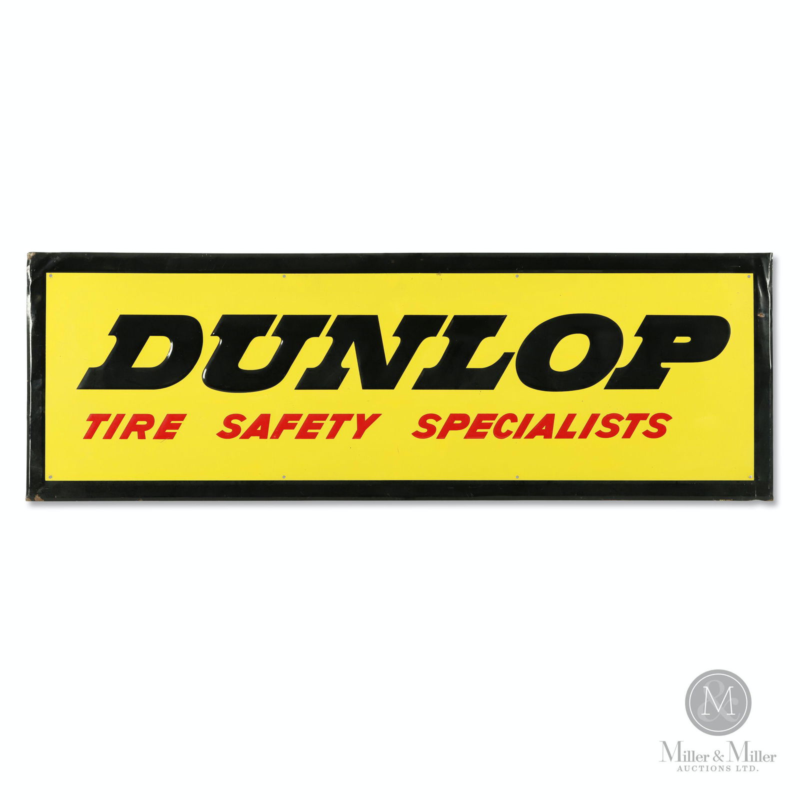 Dunlop Tires Tin Litho Sign (1 of 7)