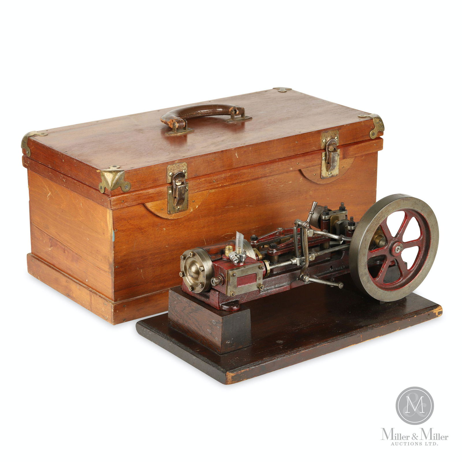 Cased Single Cylinder Model Live Steam Engine (1 of 9)