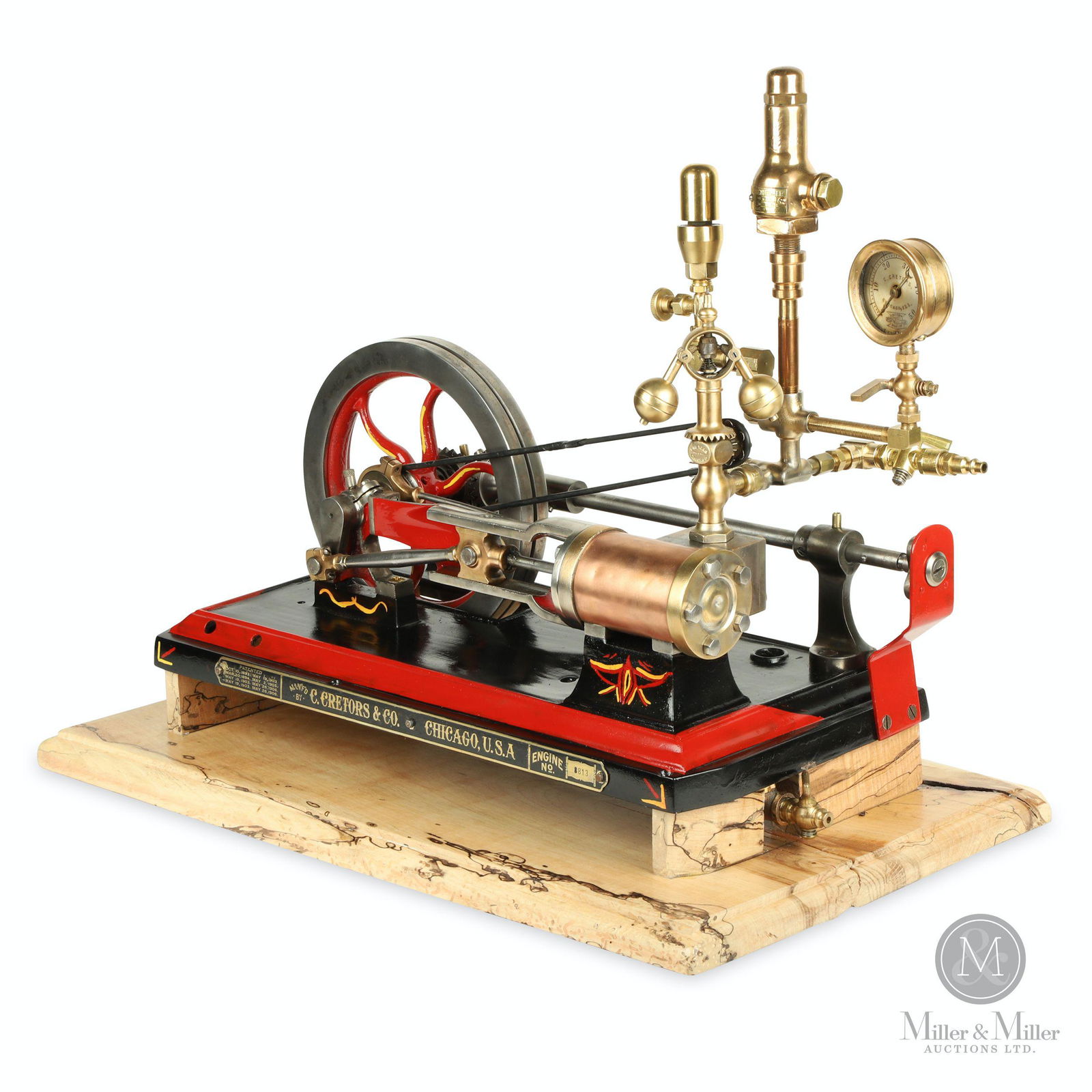 Cretors & Co., No.1 Popcorn Machine Steam Engine Sep 12, 2021