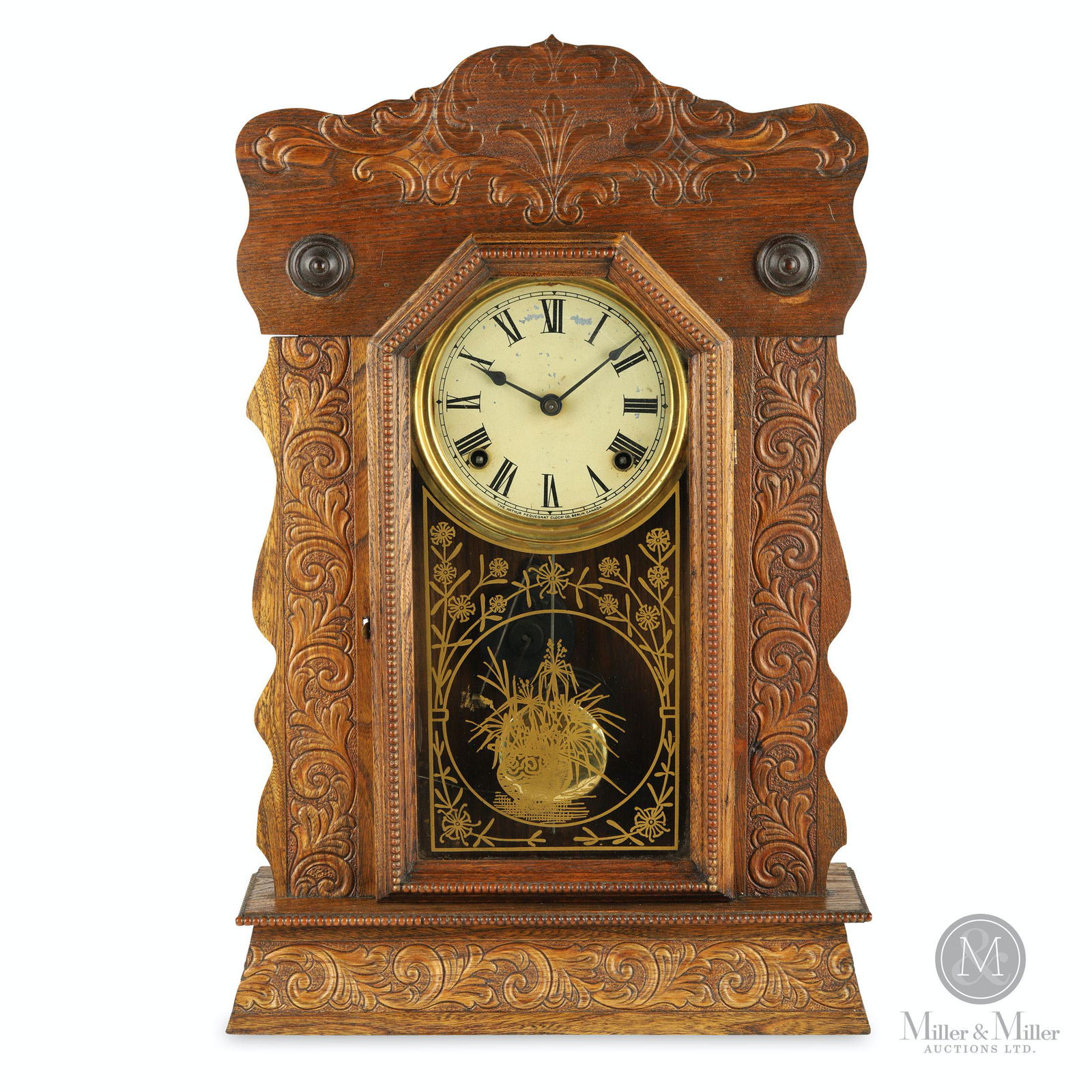 Pequegnat Canuck Shelf Clock (1 of 9)