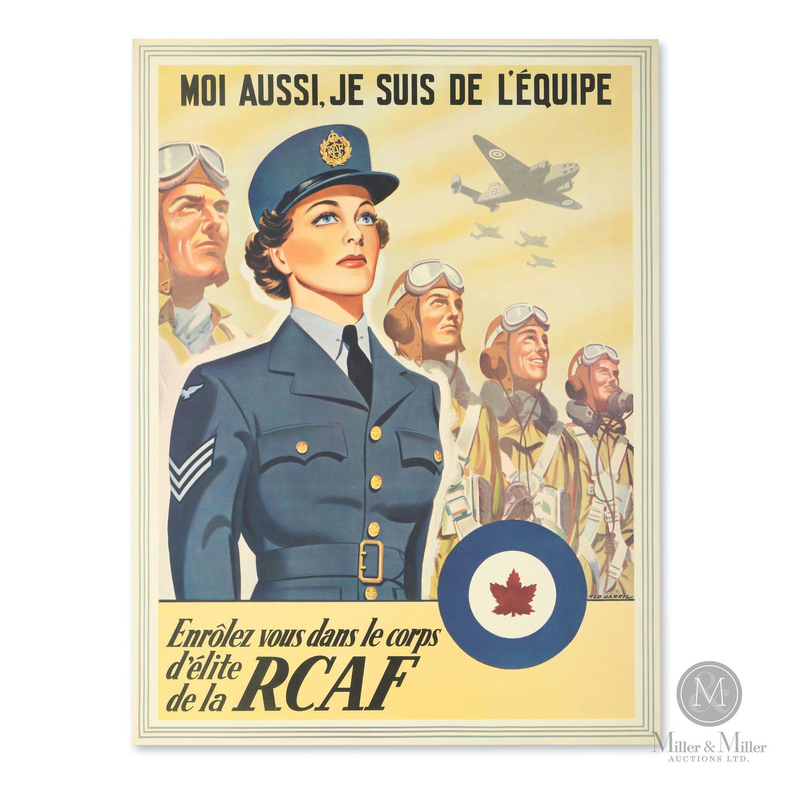 WWII RCAF Women Recruitment Poster (1 of 5)