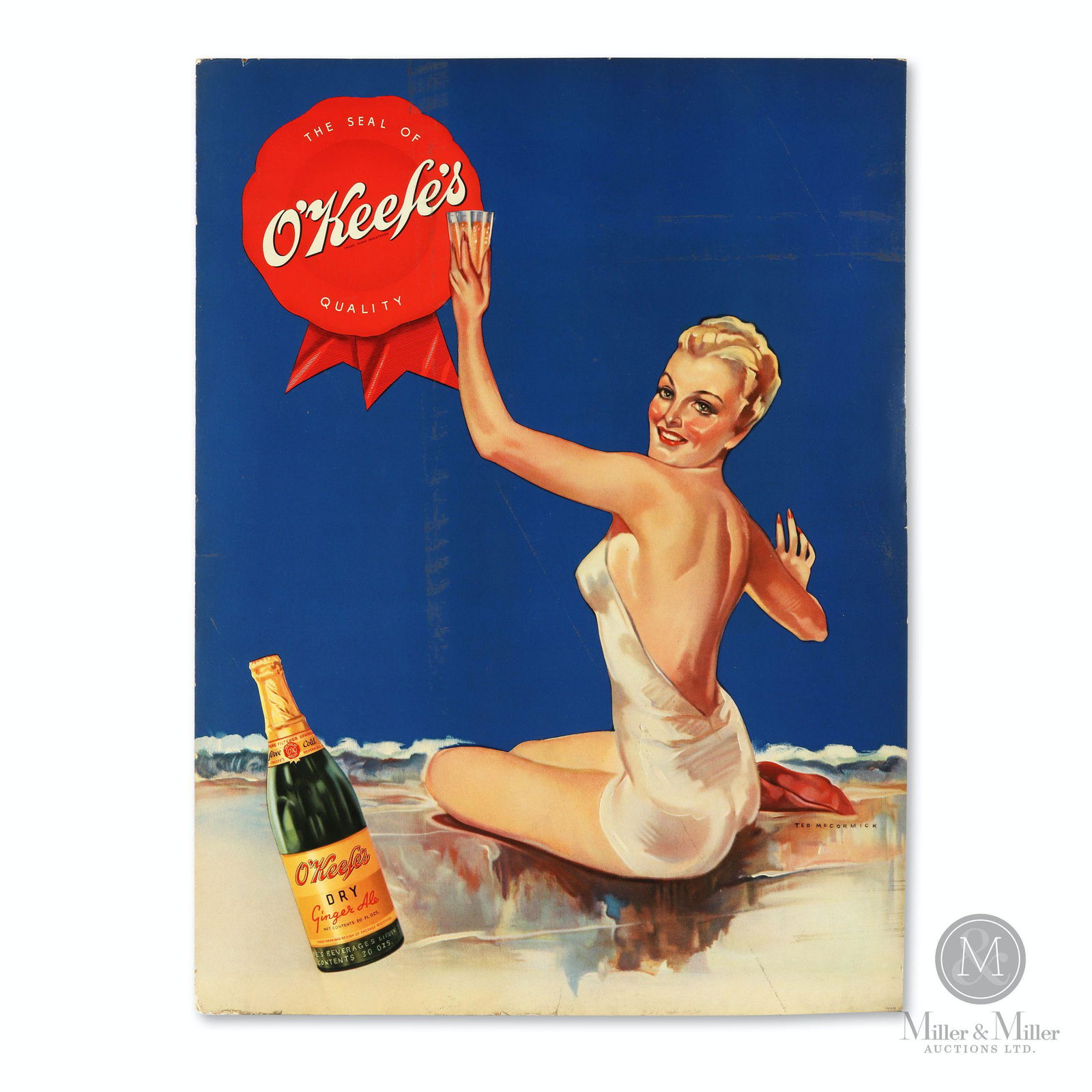O'Keefe's Ginger Ale Bathing Suit Beauty Poster (1 of 7)