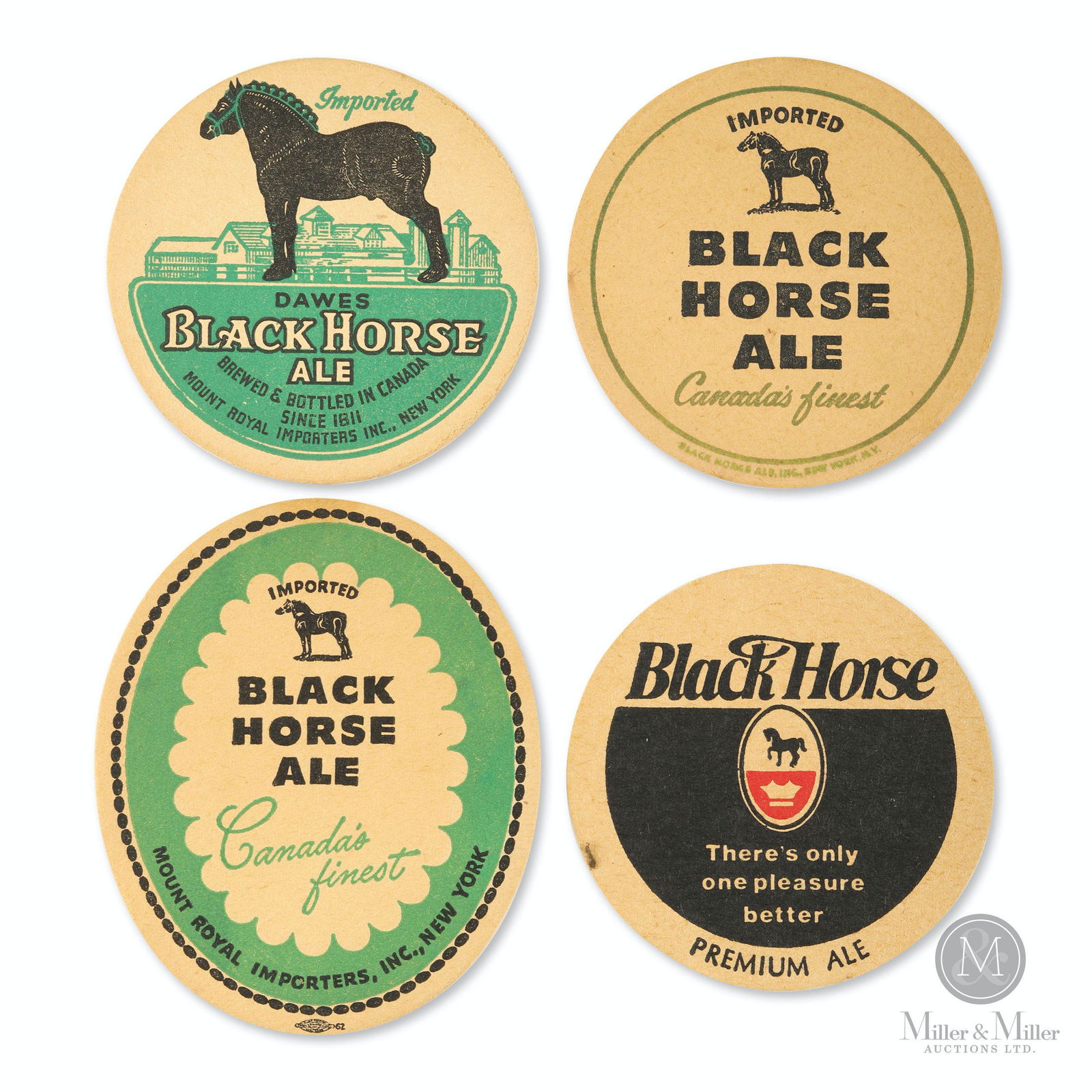 Dawes Black Horse Ale Coasters (1 of 6)