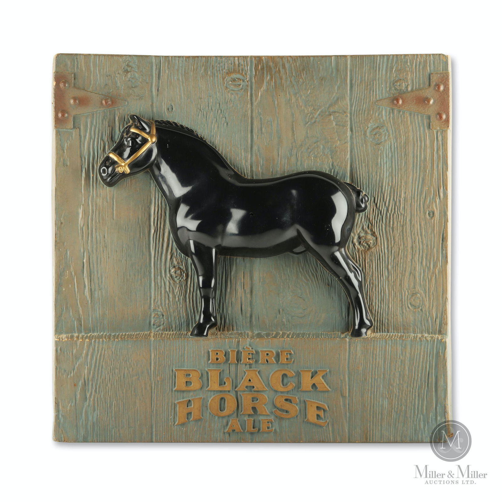 Black Horse Ale Celluloid Sign (1 of 7)