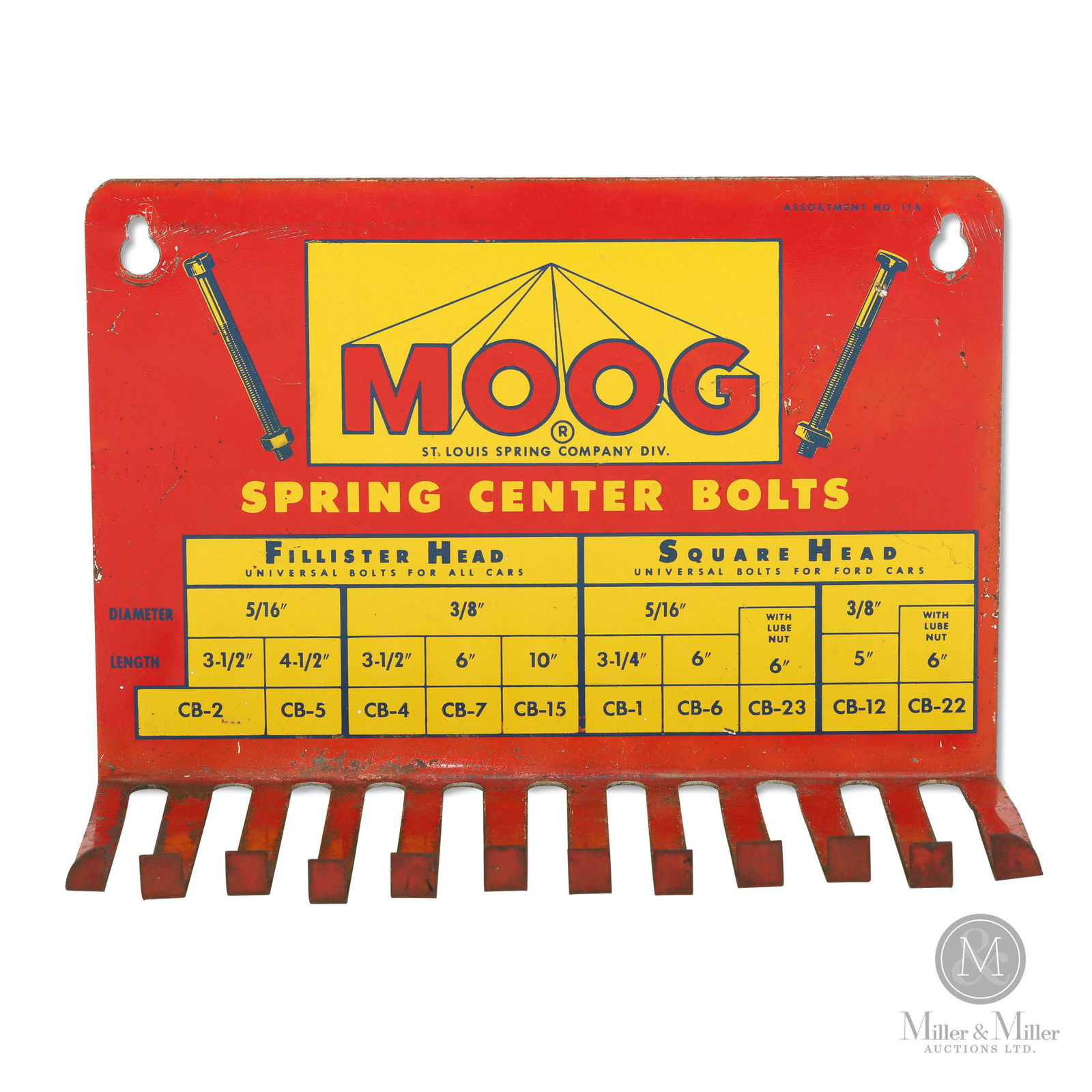 Moog Spring Centre Bolts Dealer Display (1 of 6)