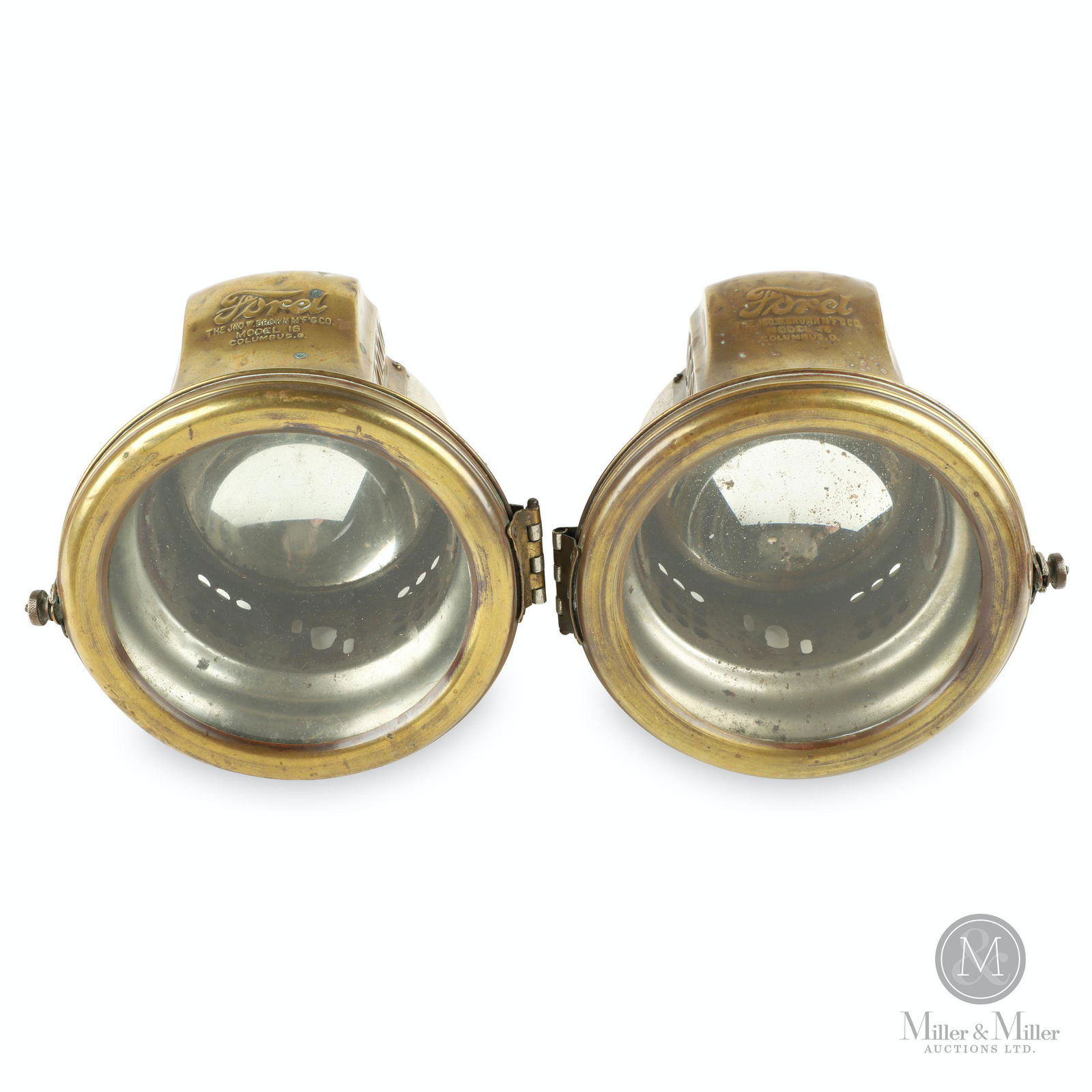 1916 Brass-Era Model T Headlamps (1 of 9)